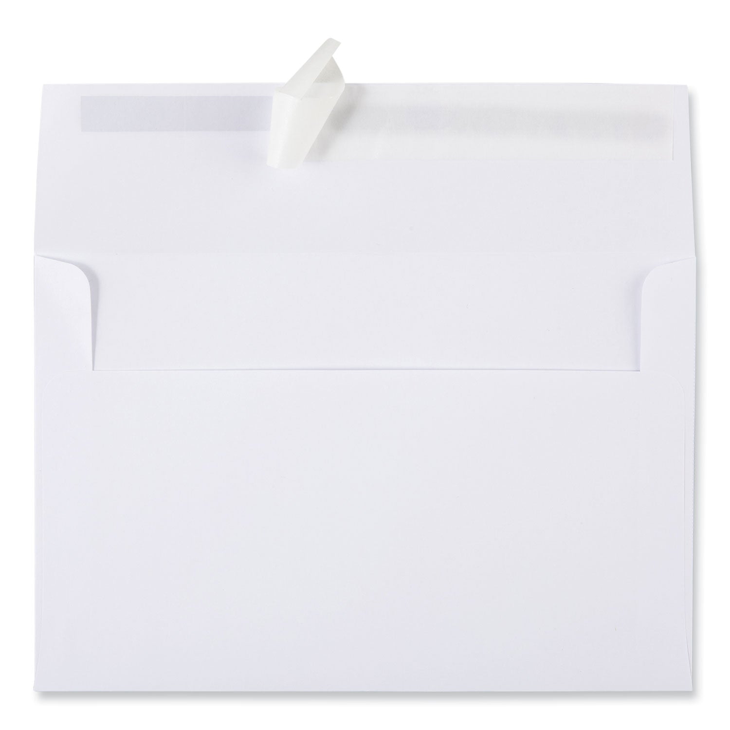 Universal® Peel Seal Strip Business Envelope, #A9, Square Flap, Self-Adhesive Closure, 5.74 x 8.75, White, 100/Box