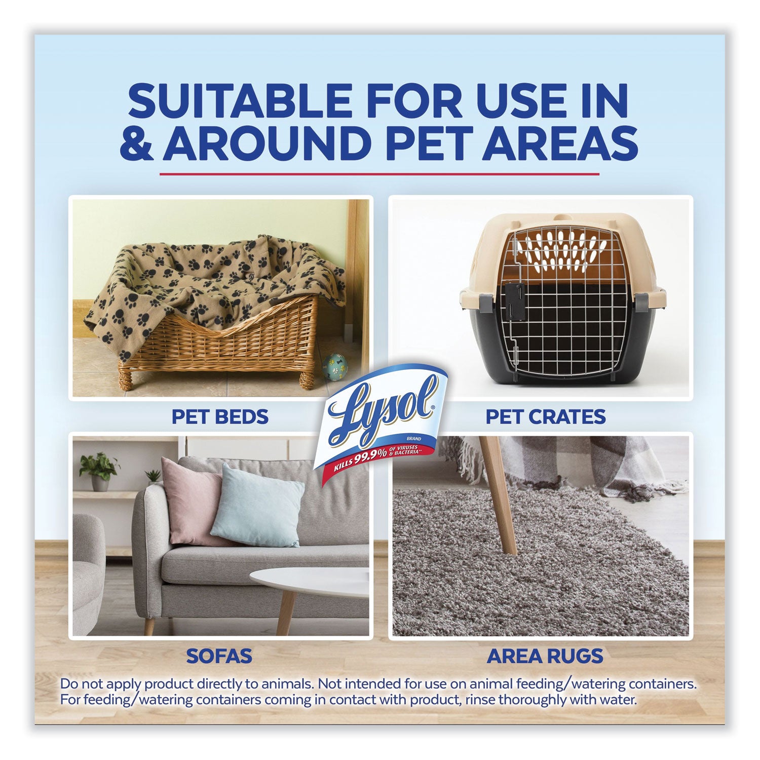 LYSOL® Brand Disinfectant Spray II Pet Odor Eliminator, Fresh, 15 oz Aerosol Spray, 12/Carton