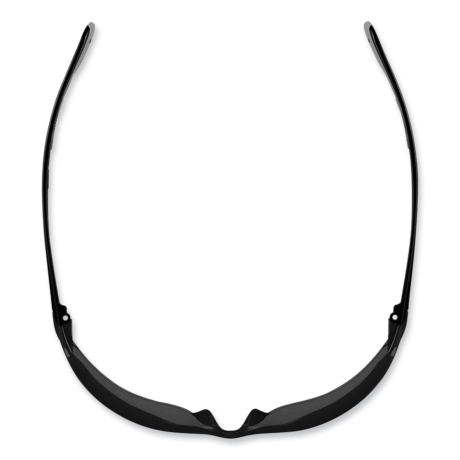 ergodyne® Skullerz Vali Frameless Safety Glasses, Black Nylon Impact Frame, Anti-Fog Smoke, Polycarbonate Lens