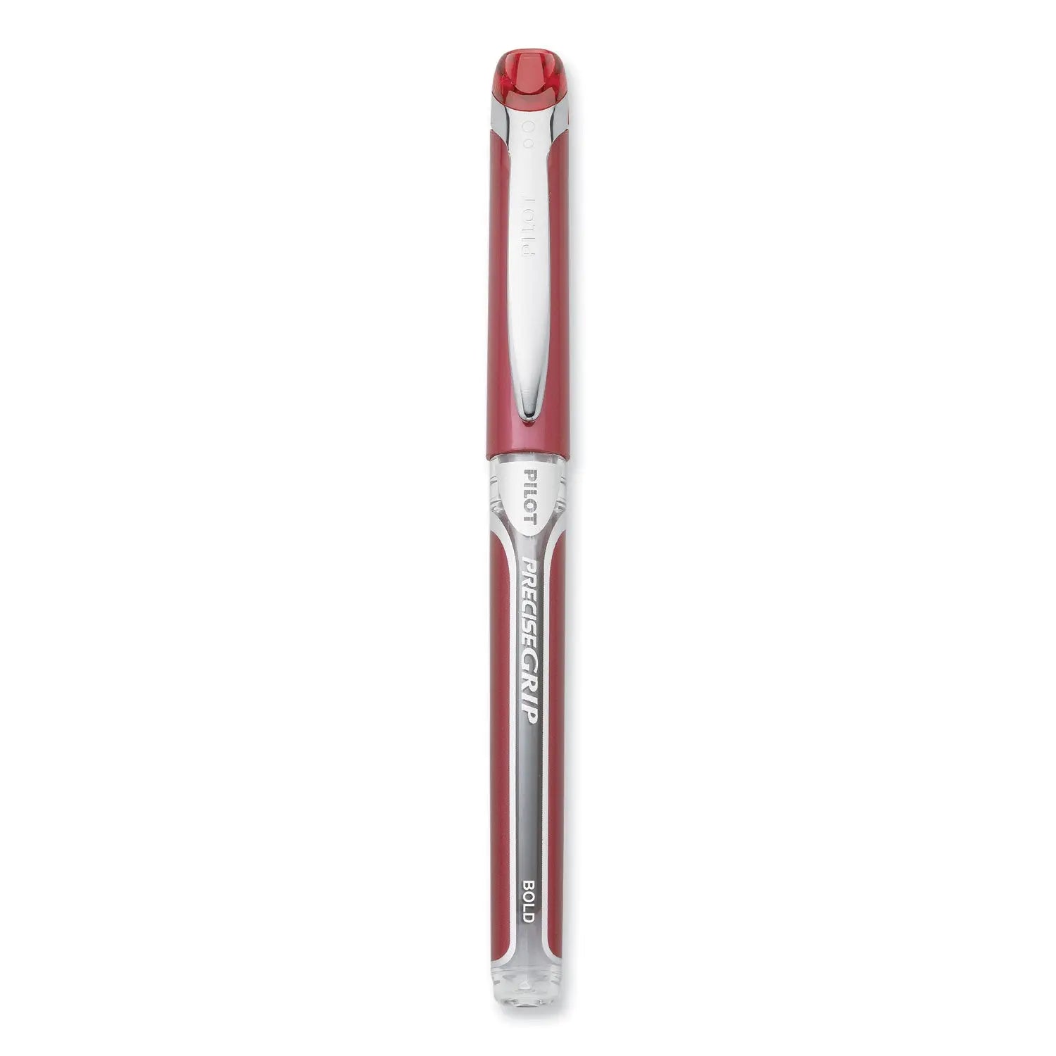 Precise Grip Roller Ball Pen, Stick, Bold 1 mm, Red Ink, Red Barrel Pilot® Flipcost