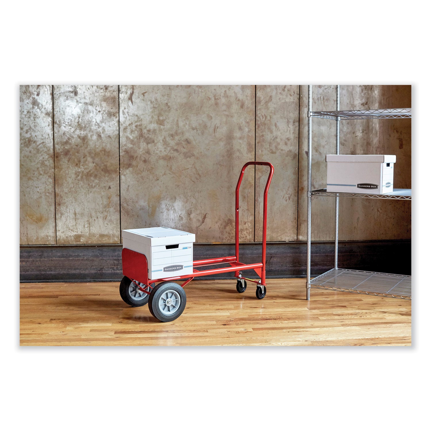 Safco® Industrial Wire Shelving, Four-Shelf, 36w x 24d x 72h, Black