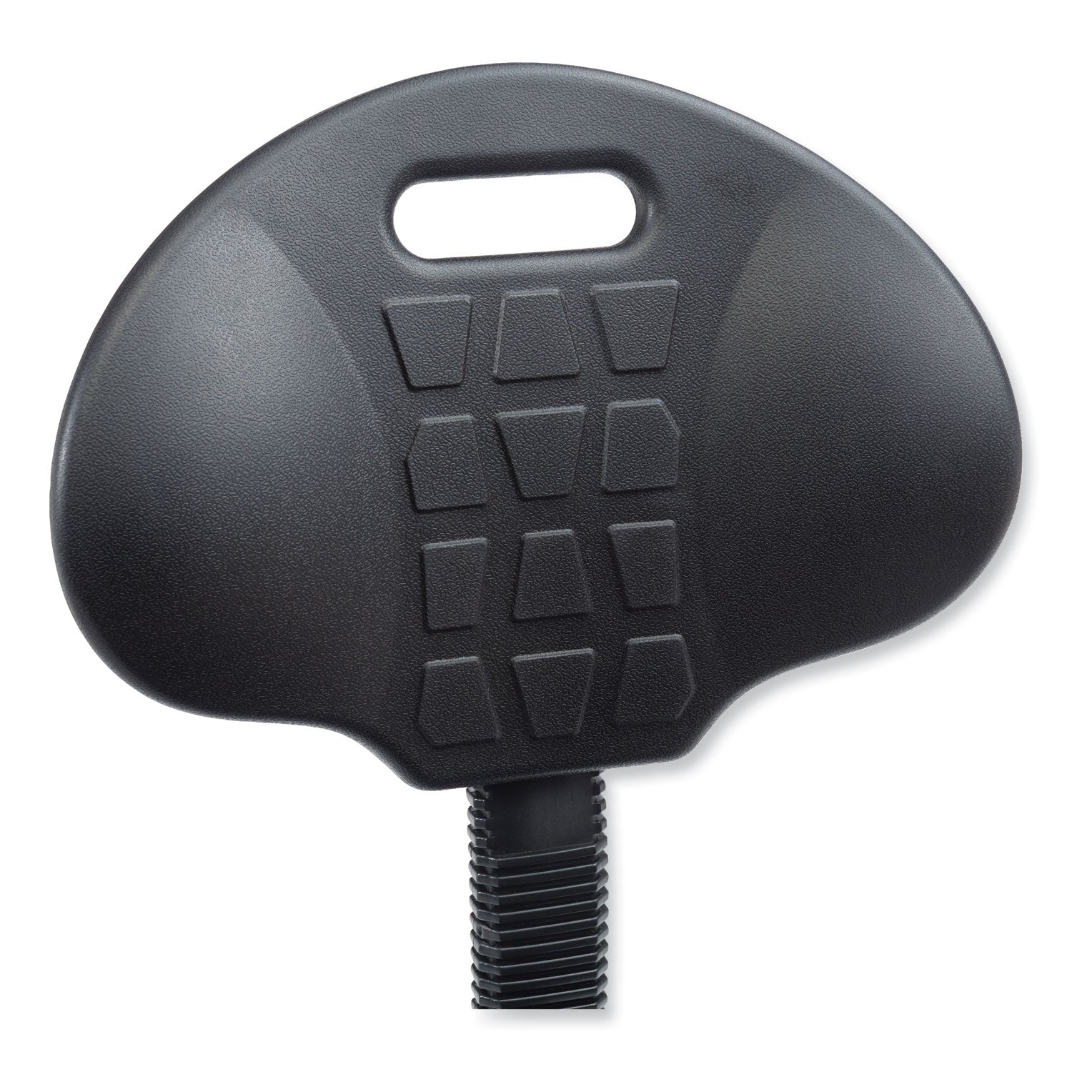 NPS® 6700 Series Adjustable Height Polyurethane Task Stool, Supports Up to 300 lb, 22" to 32" Seat Height, Black