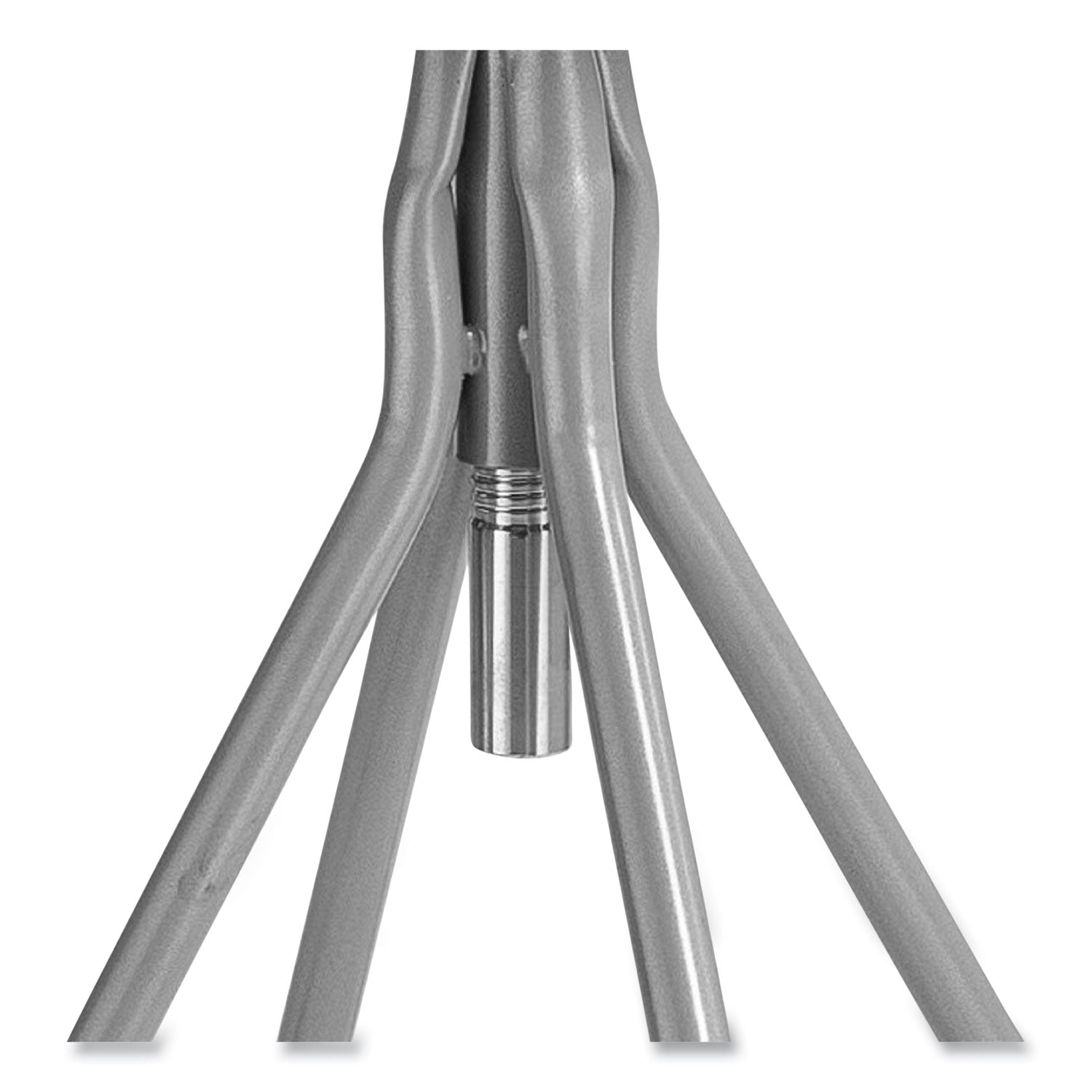 NPS® 6500 Series Height Adjustable Heavy Duty Padded Swivel Stool, Supports Up to 500 lb, 24" to 30" Seat Height, Gray