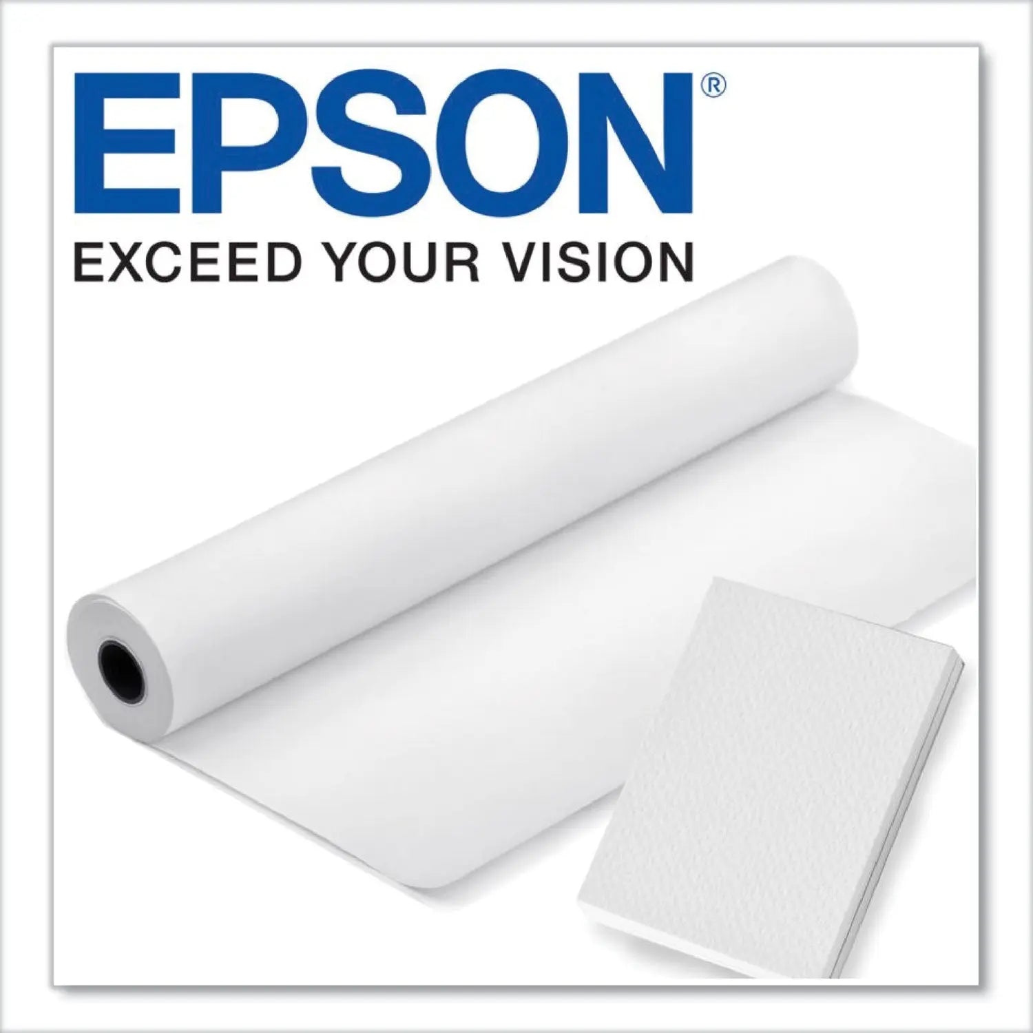 Dye Sub Transfer Paper, 75 gsm, 24" x 500 ft, Matte White Epson® Flipcost