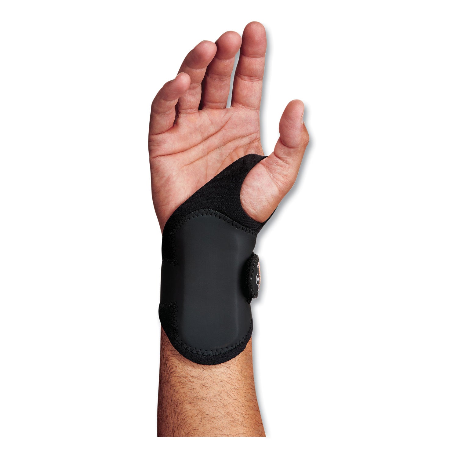 ergodyne® ProFlex 4020 Lightweight Wrist Support, X-Small/Small, Fits Right Hand, Black