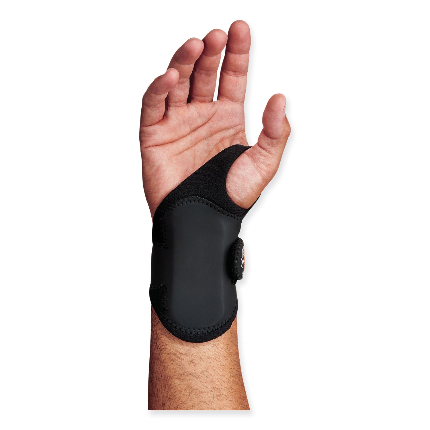 ergodyne® ProFlex 4020 Lightweight Wrist Support, X-Small/Small, Fits Left Hand, Black