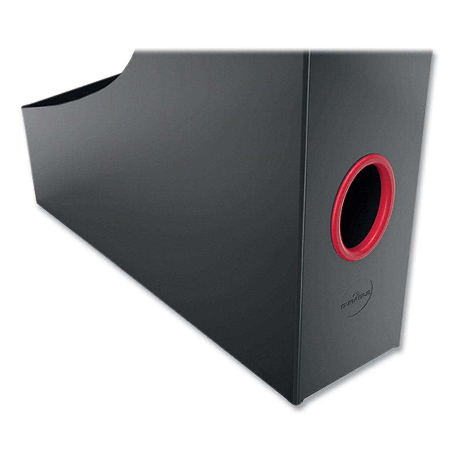 Durable® VARICOLOR Plastic Magazine Racks, 2.88w x 9.5d x 12h, Gray/Multicolor, 5/Pack