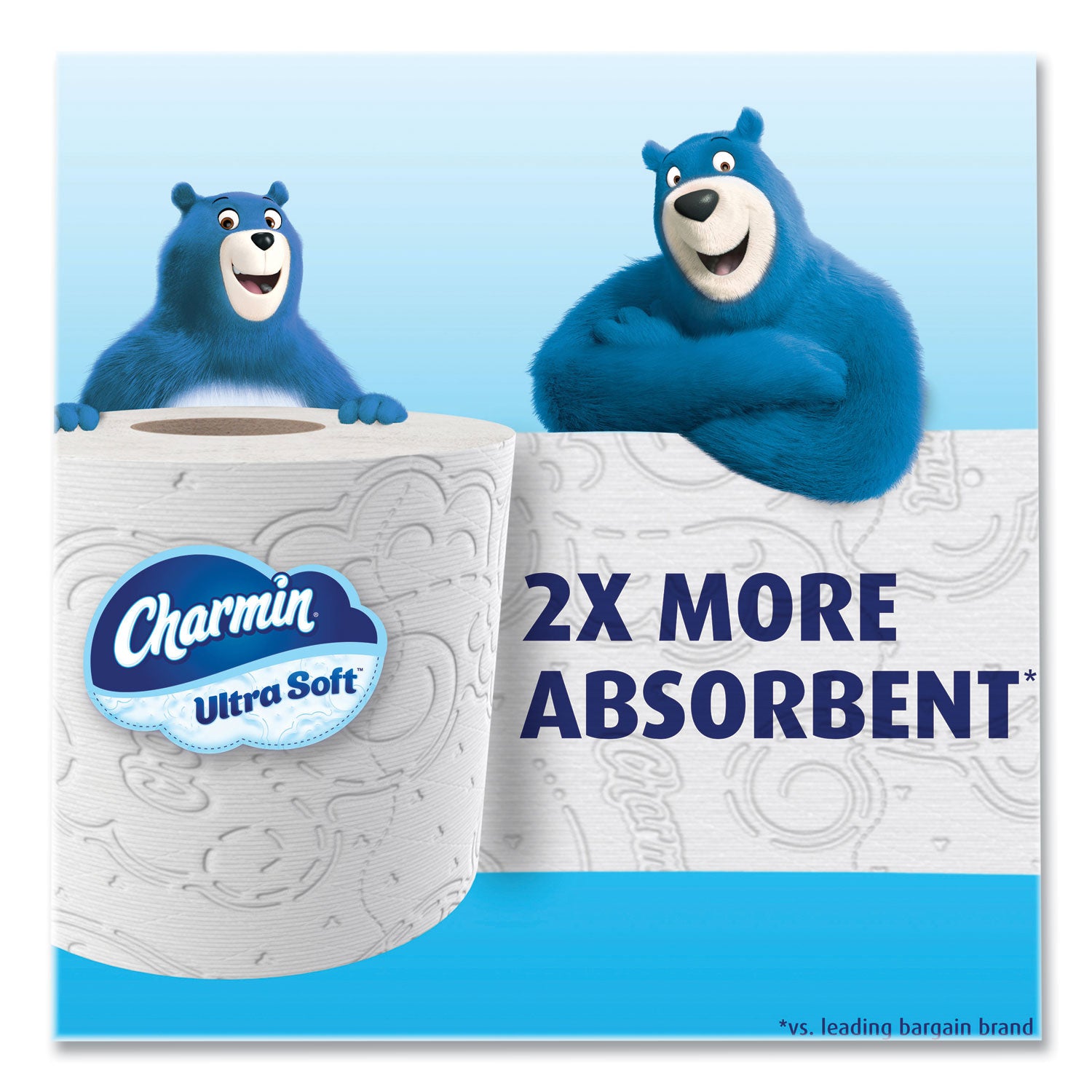 Charmin® Ultra Soft Bathroom Tissue, Mega Roll, Septic Safe, 2-Ply, White, 244 Sheets/Roll, 30 Rolls/Pack