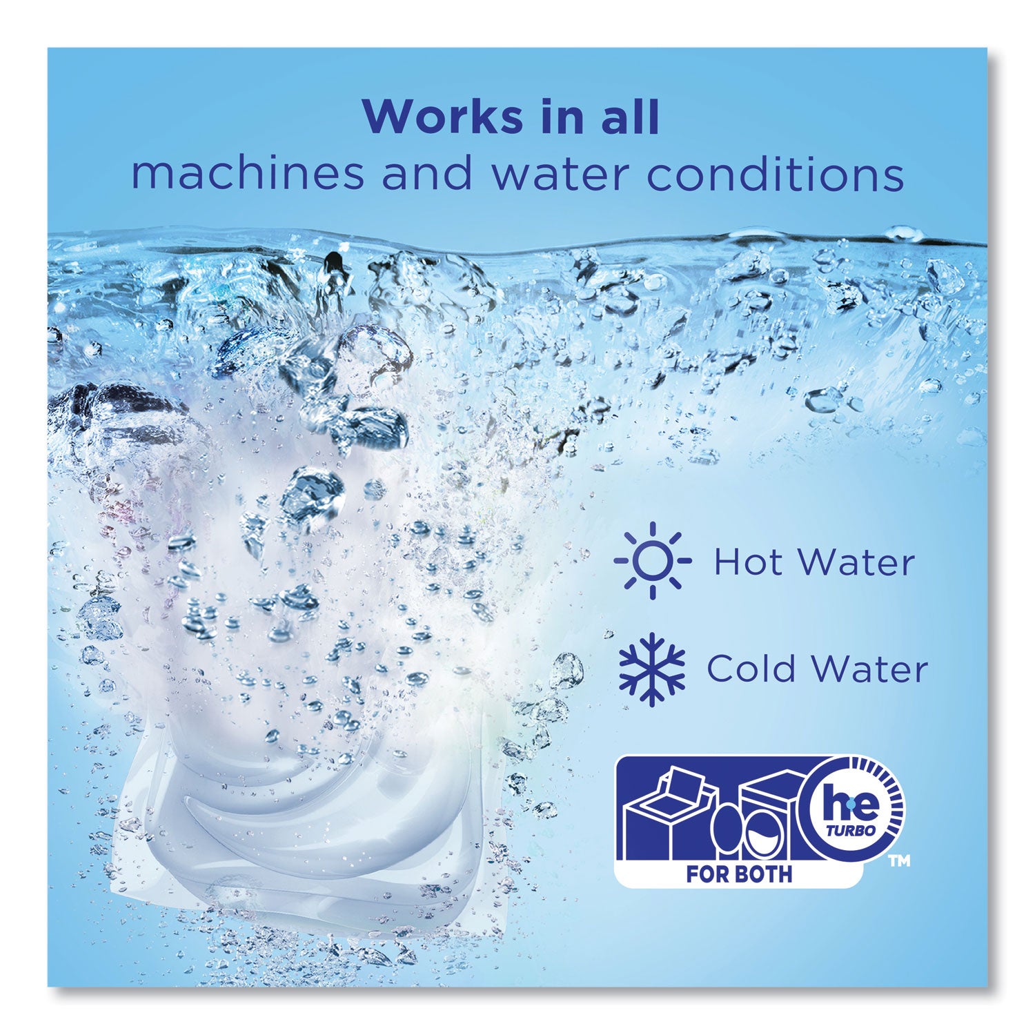 Tide® PODS, Free and Gentle, Unscented, 112 Pods/Pack