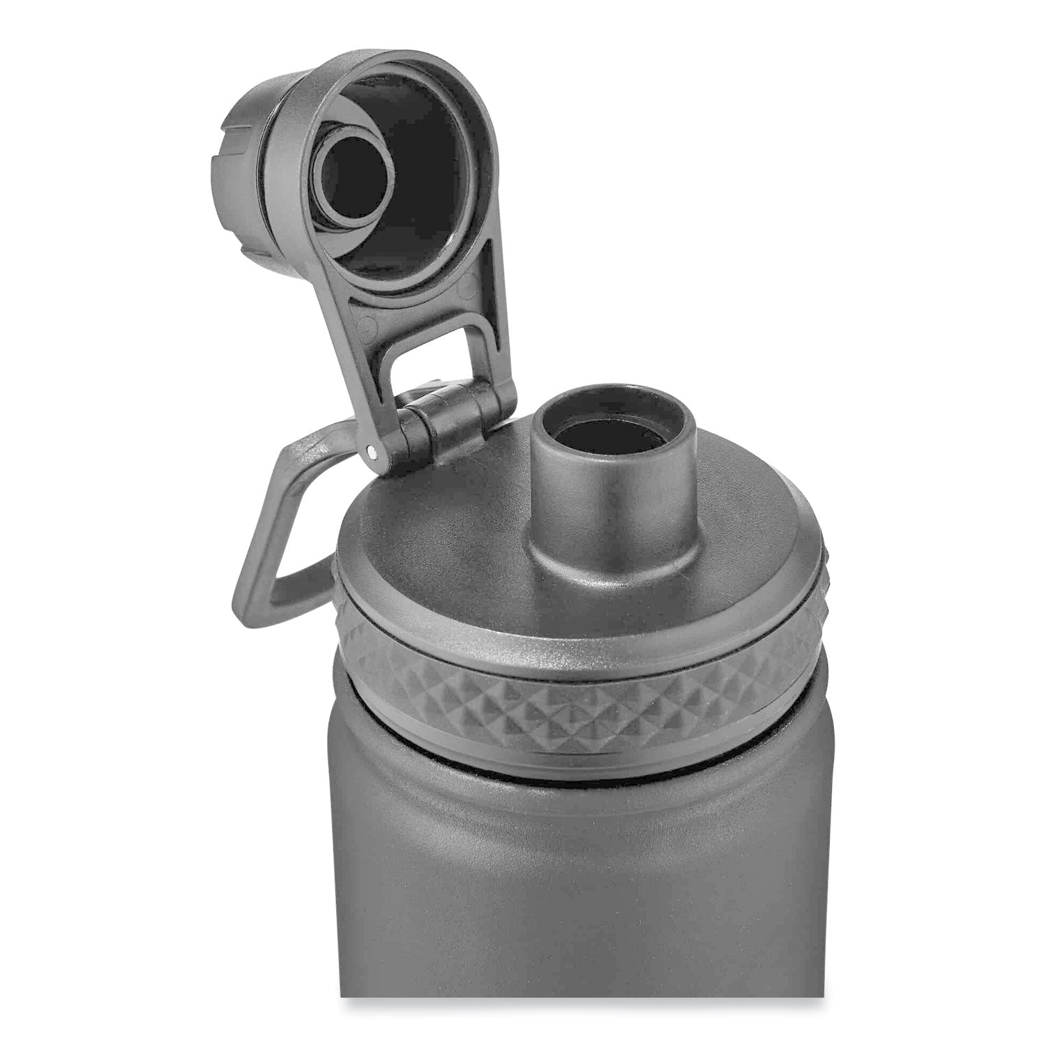 ergodyne® Chill-Its 5152 Insulated Stainless Steel Water Bottle, 25 oz, Metal, Black