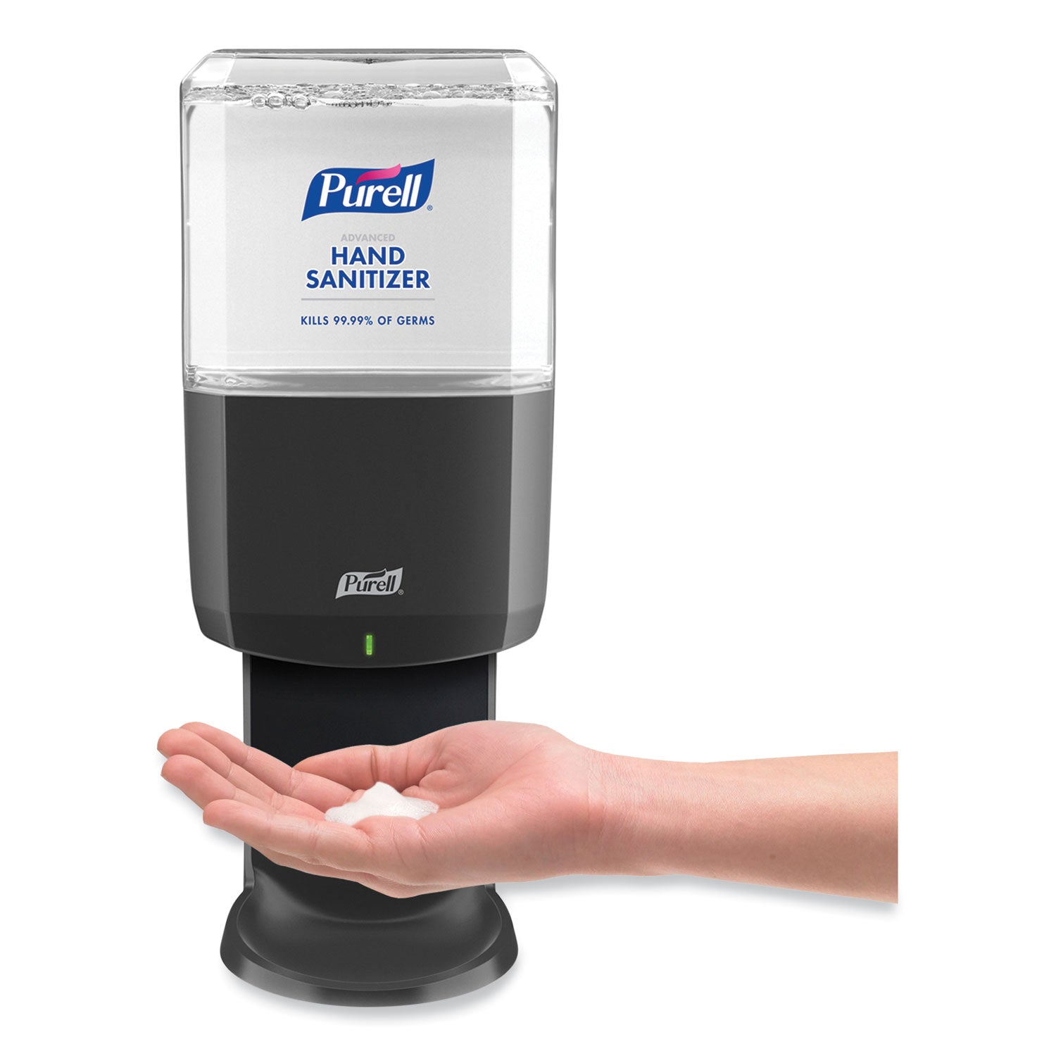 PURELL® Es6 Touch Free Hand Sanitizer Dispenser, 1,200 Ml, 5.25 X 8.56 X 12.13, Graphite