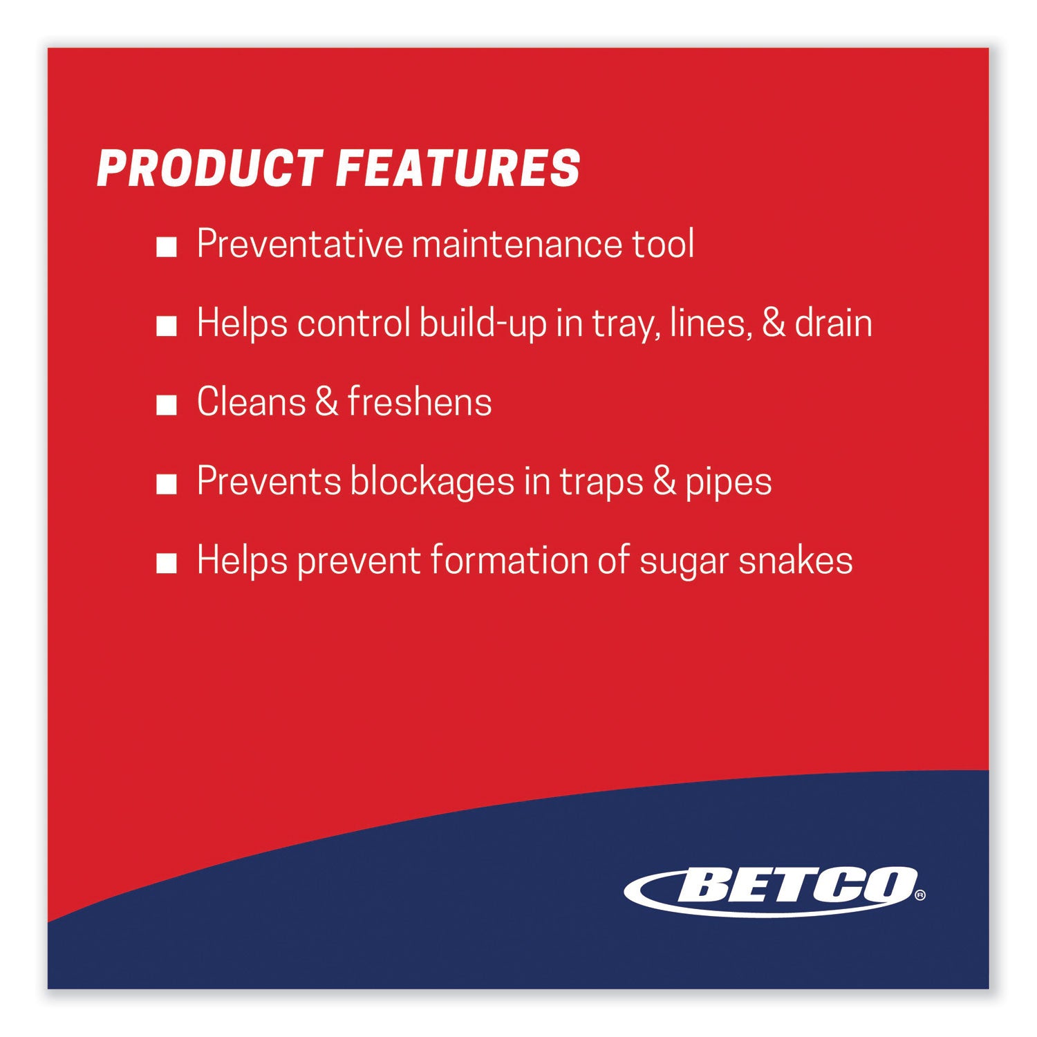 Betco® FOG Puck Small Drain Treatment Neem, 8 oz, 400/Carton