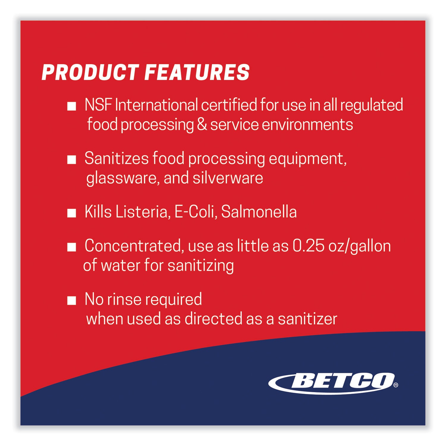 Betco® Symplicity Sanibet Multi-Range Sanitizer Disinfectant Deodorizer, 2 L Bottle, 4/Carton
