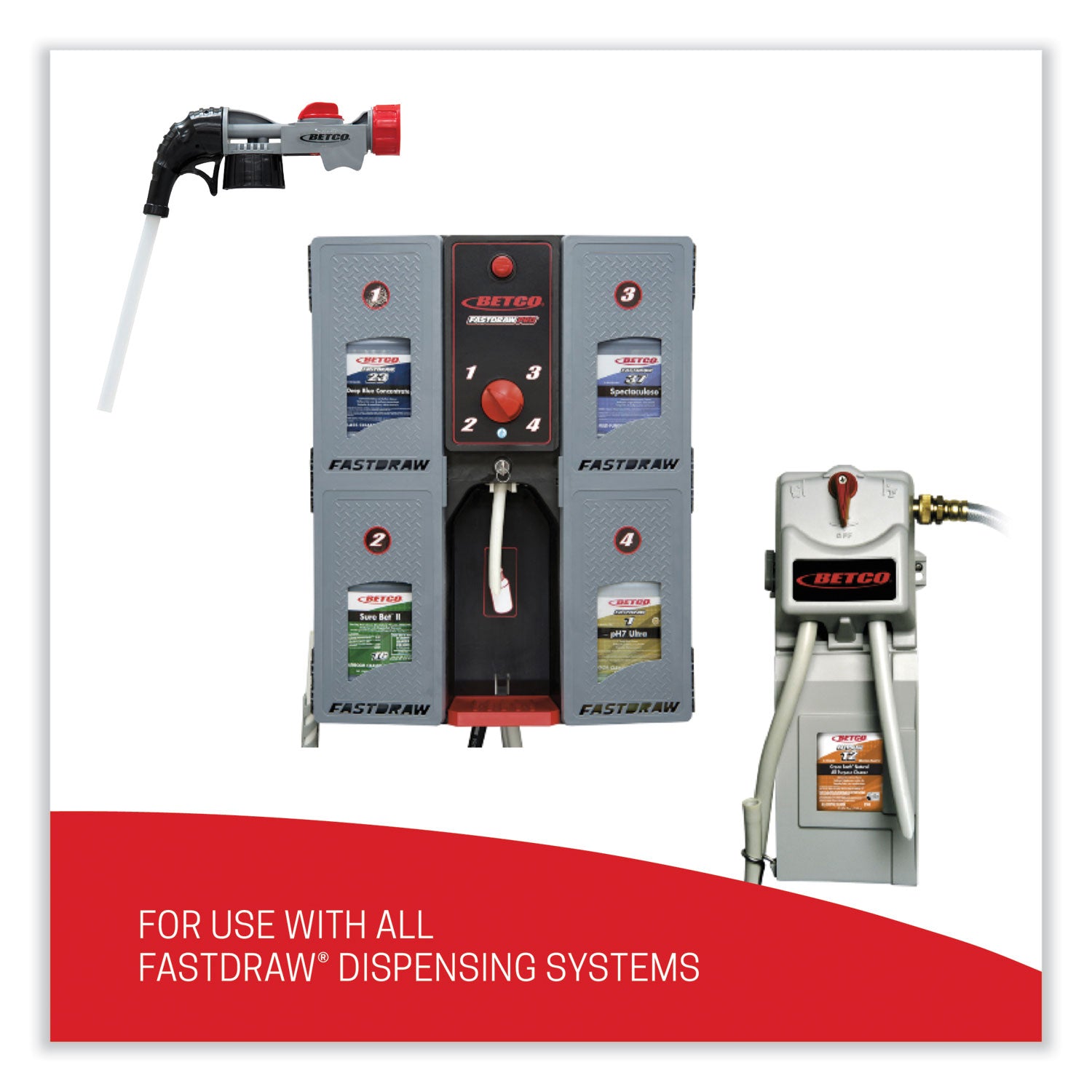 Betco® Symplicity Sanibet Multi-Range Sanitizer Disinfectant Deodorizer, 2 L Bottle, 4/Carton