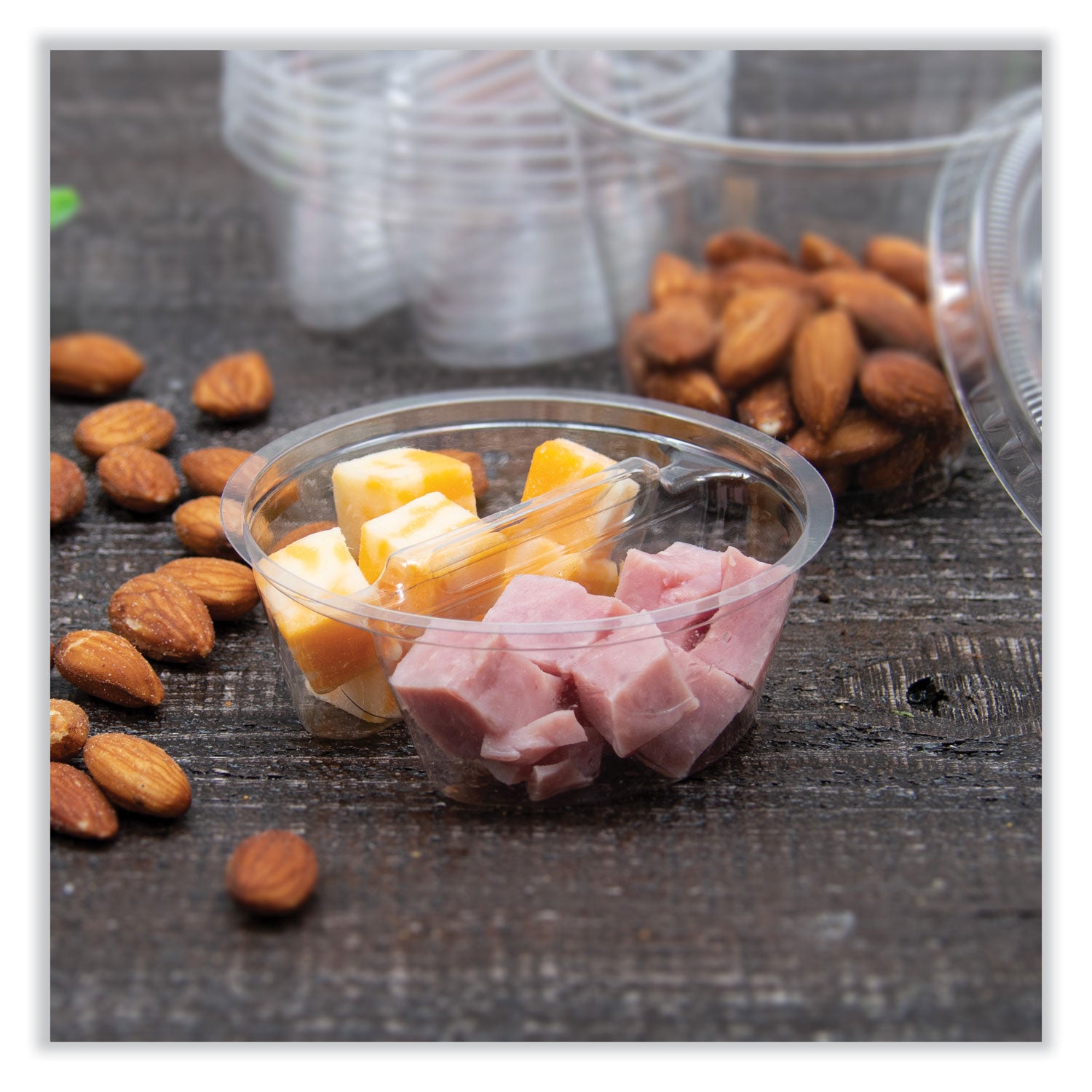 Dart® Plastic Cup Insert, 3.5 oz, 3.6" Diameter x 1.3" h, Clear, 1,000/Carton