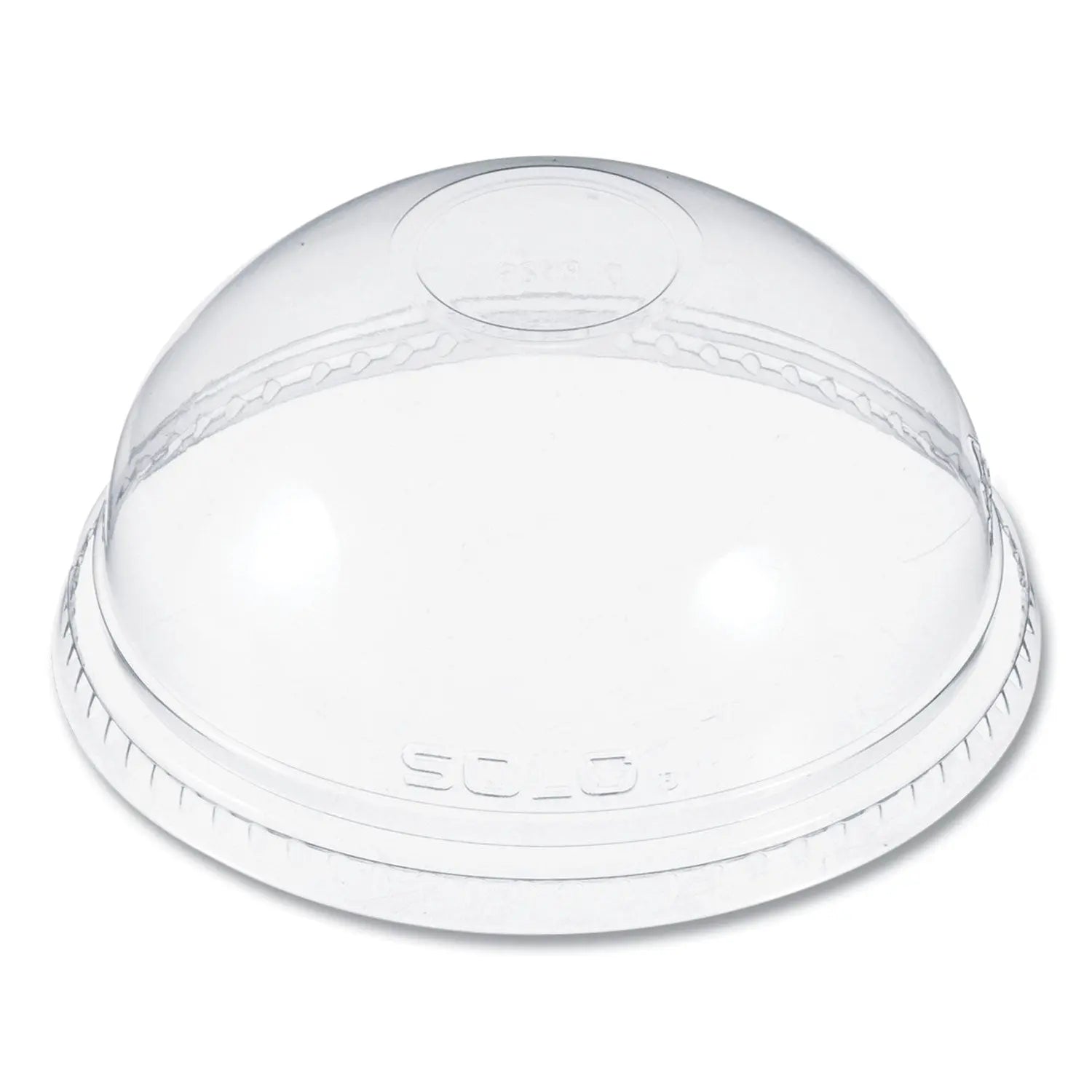 Plastic Dome Lid, Fits 5.5 oz to 26 oz Foam Cups, Clear, 1,000/Carton