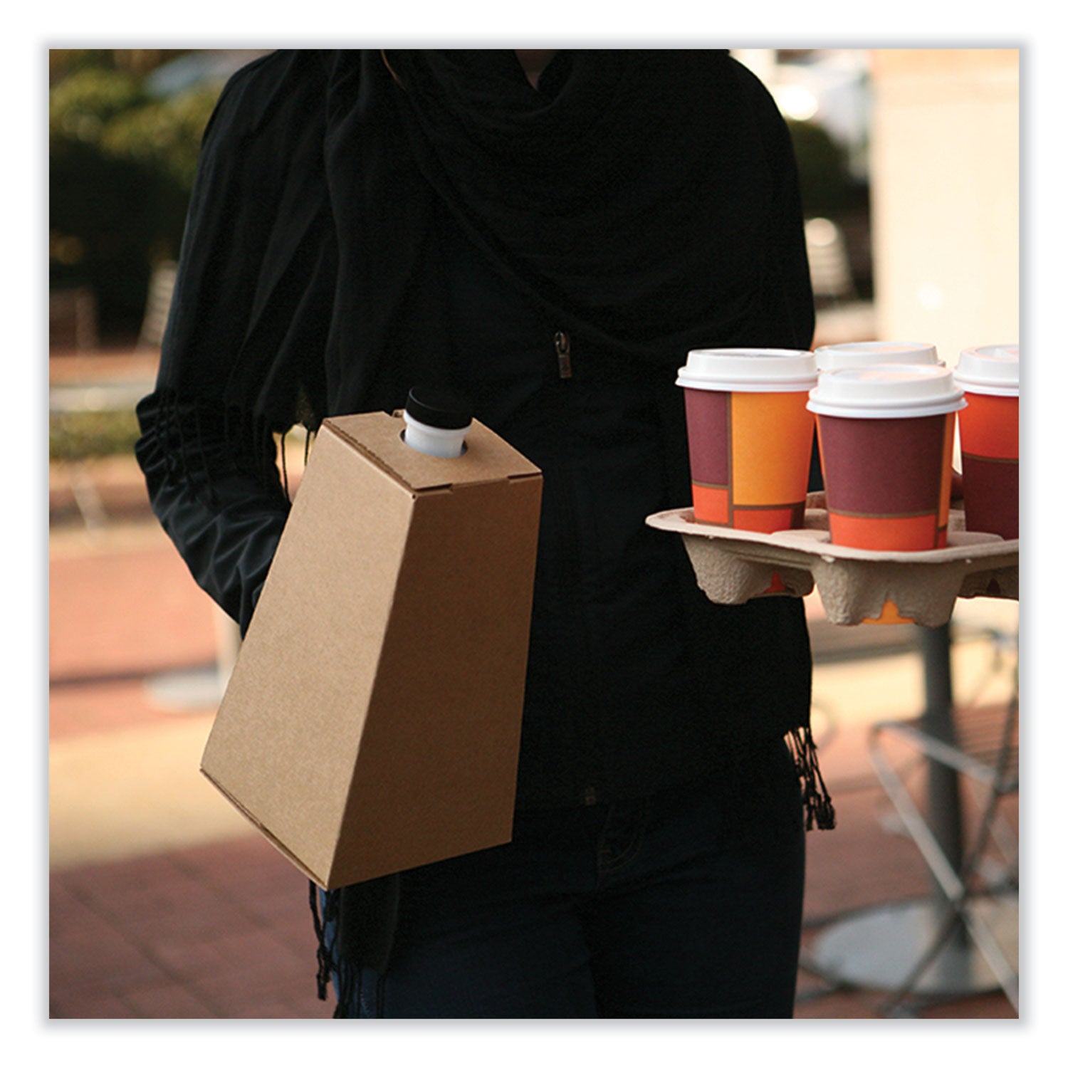 SCT® On-the-Go Carafe, 96 oz, Plain, 16/Carton