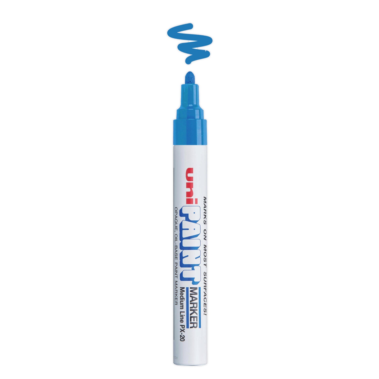 uni®-Paint Permanent Marker, Medium Bullet Tip, Blue
