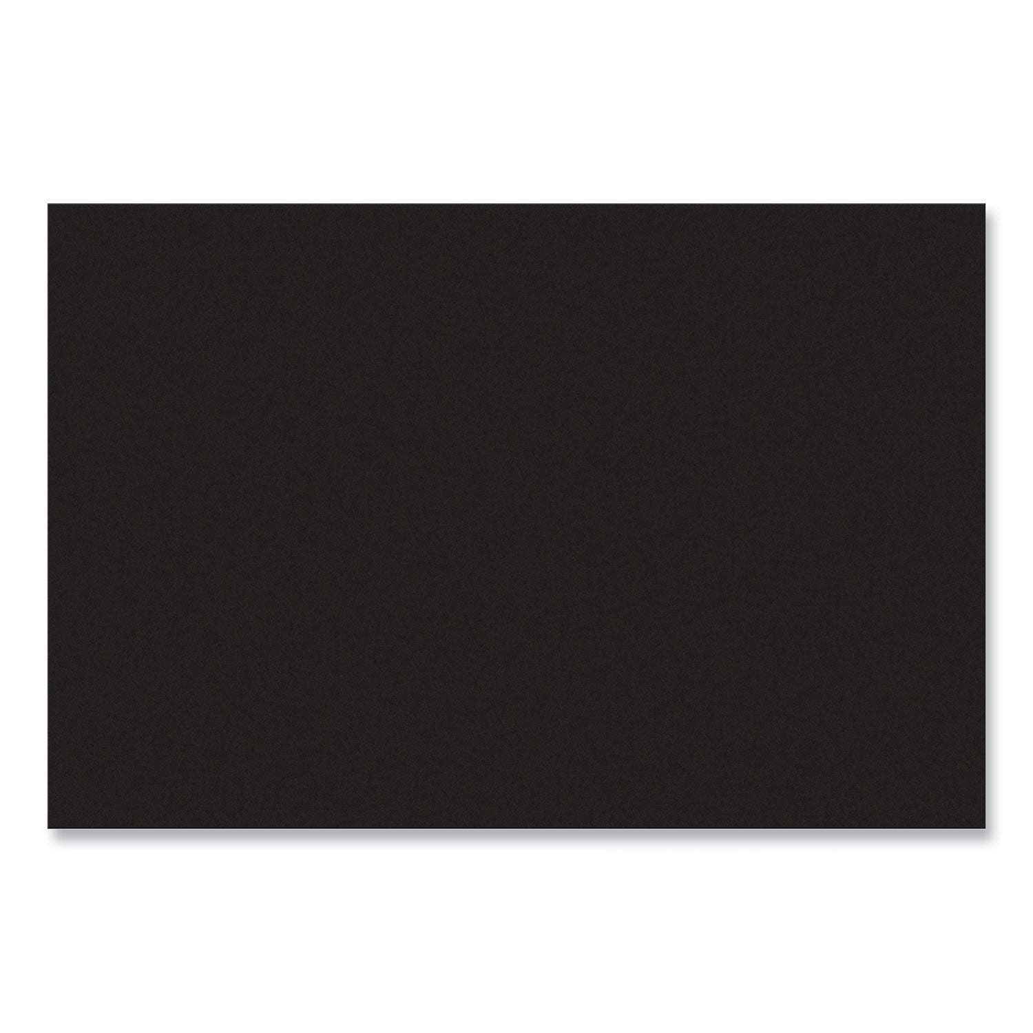 SunWorks Construction Paper, 50 lb Text Weight, 24 x 36, Black, 50/Pack