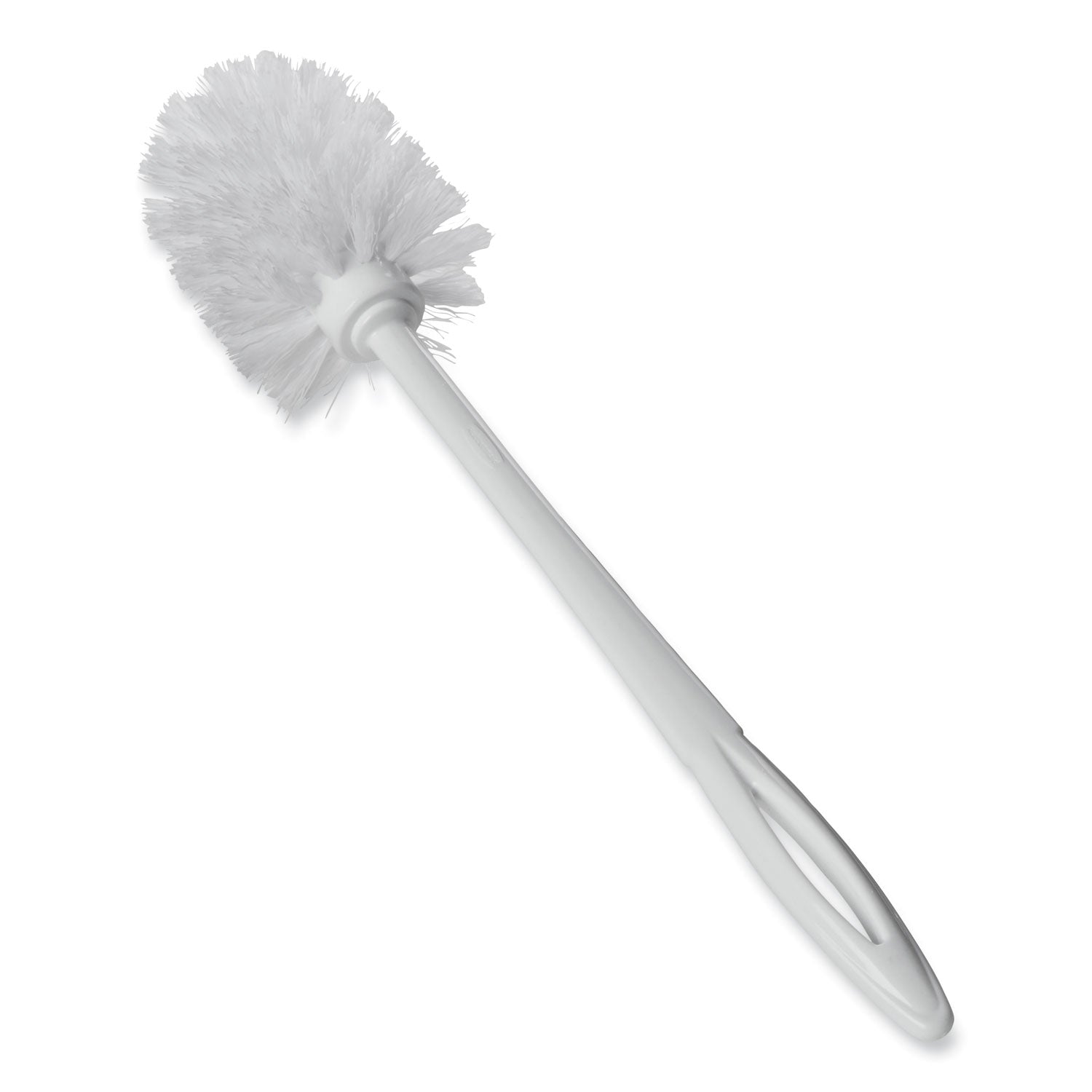 Rubbermaid® Commercial Toilet Bowl Brush, 10" Handle, White