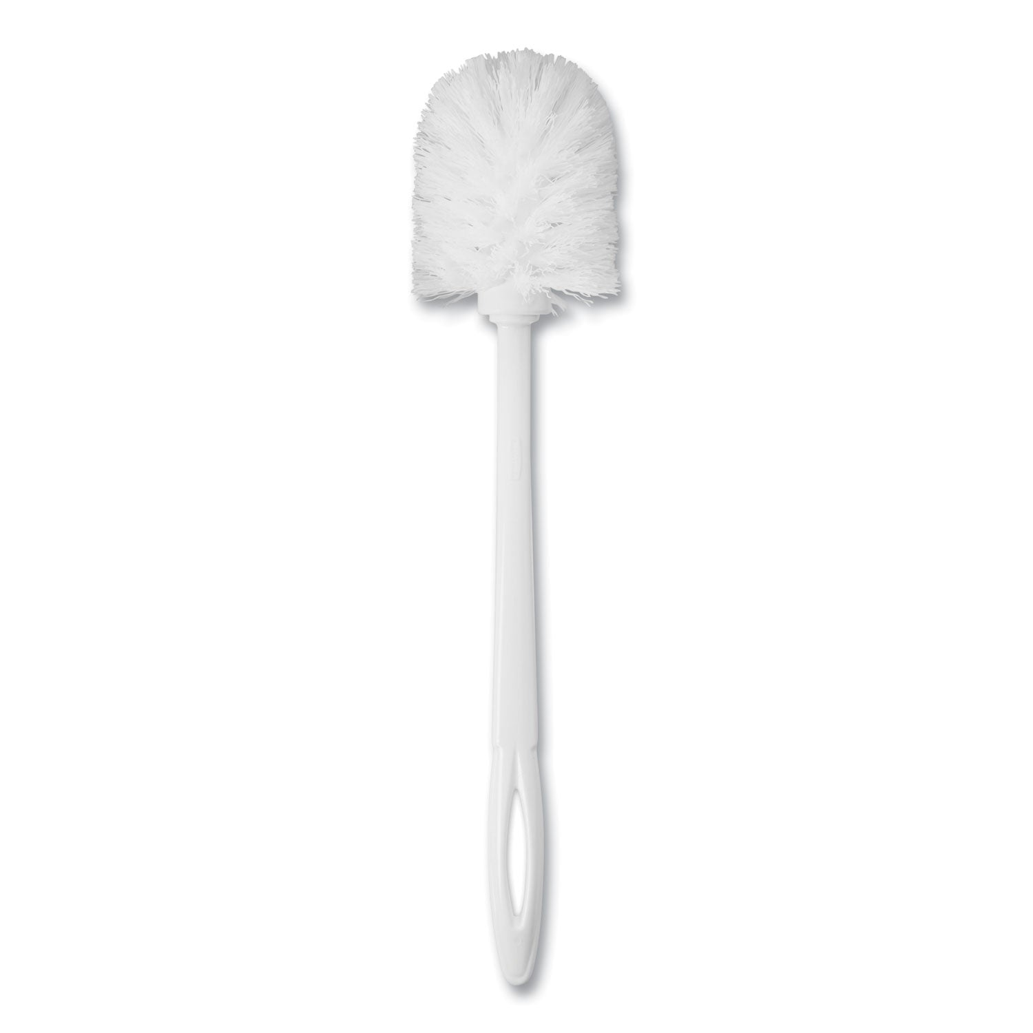 Rubbermaid® Commercial Toilet Bowl Brush, 10" Handle, White