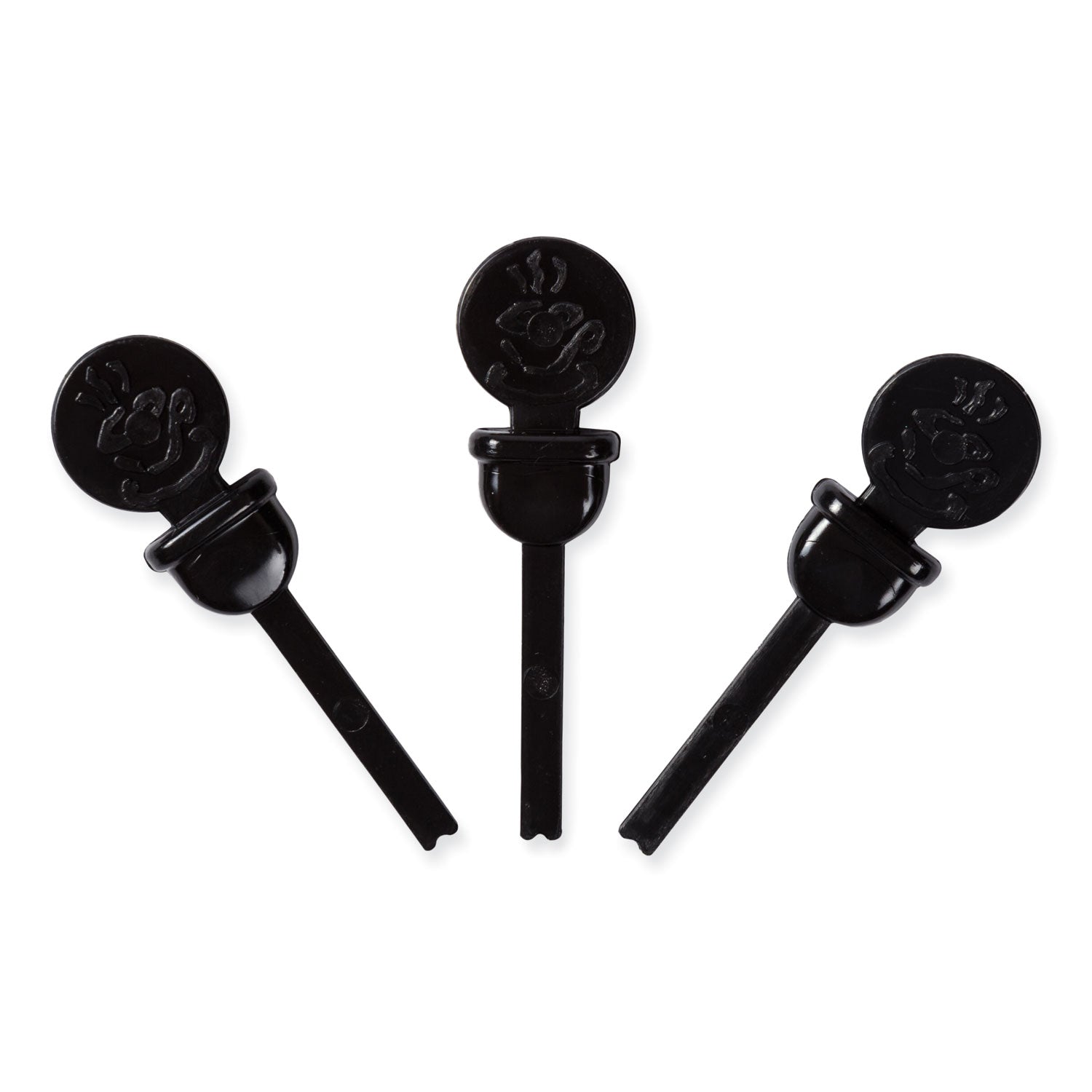 AmerCareRoyal® Beverage Plugs, 2", Black, 2,000/Carton