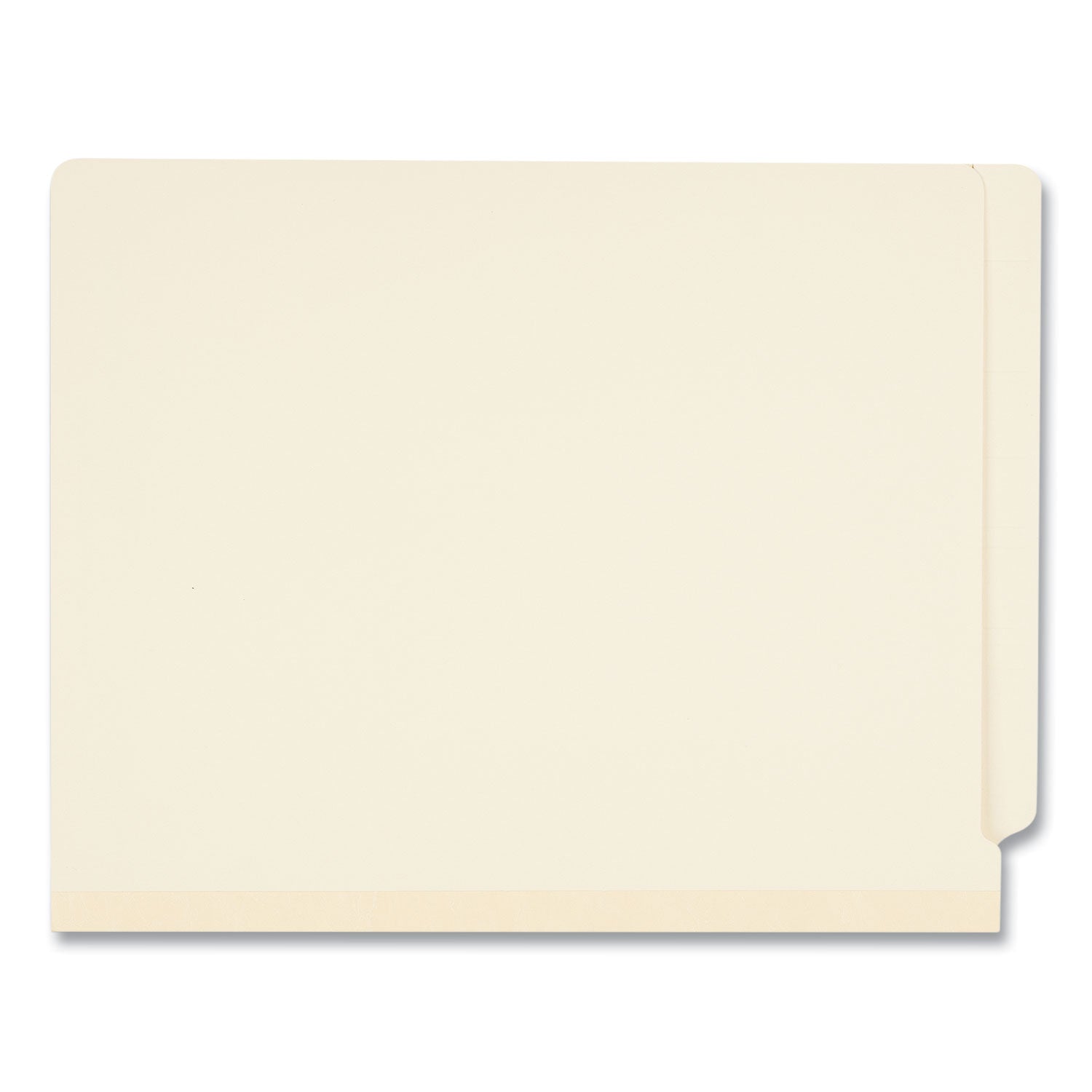 Universal® Six-Section Manila End Tab Classification Folders, 2" Expansion, 2 Dividers, 6 Fasteners, Letter Size, Manila, 10/Box