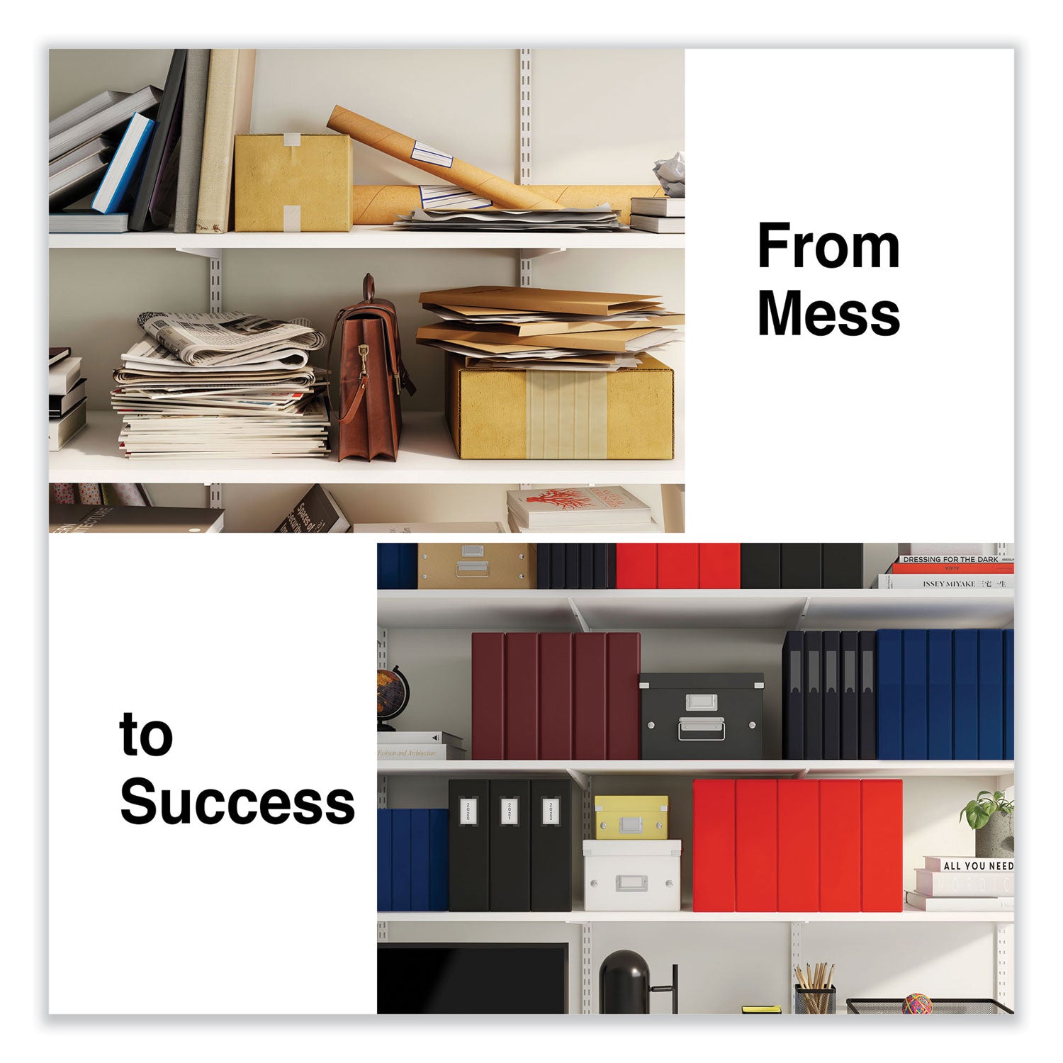 Universal® Slant D-Ring View Binder, 3 Rings, 0.5" Capacity, 11 x 8.5, Navy Blue