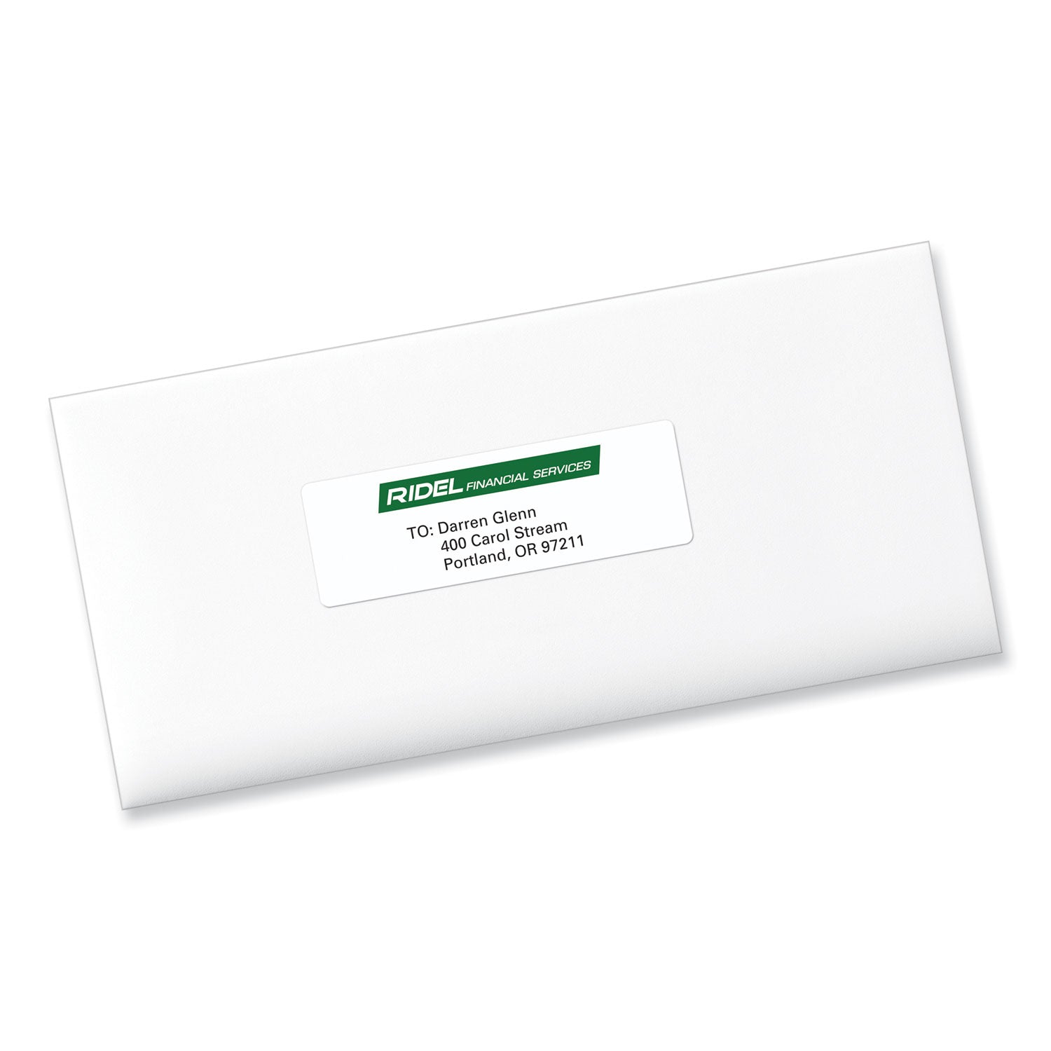 PRES-a-ply® Labels, Laser Printers, 1.33 X 4, White, 14/sheet, 100 Sheets/box