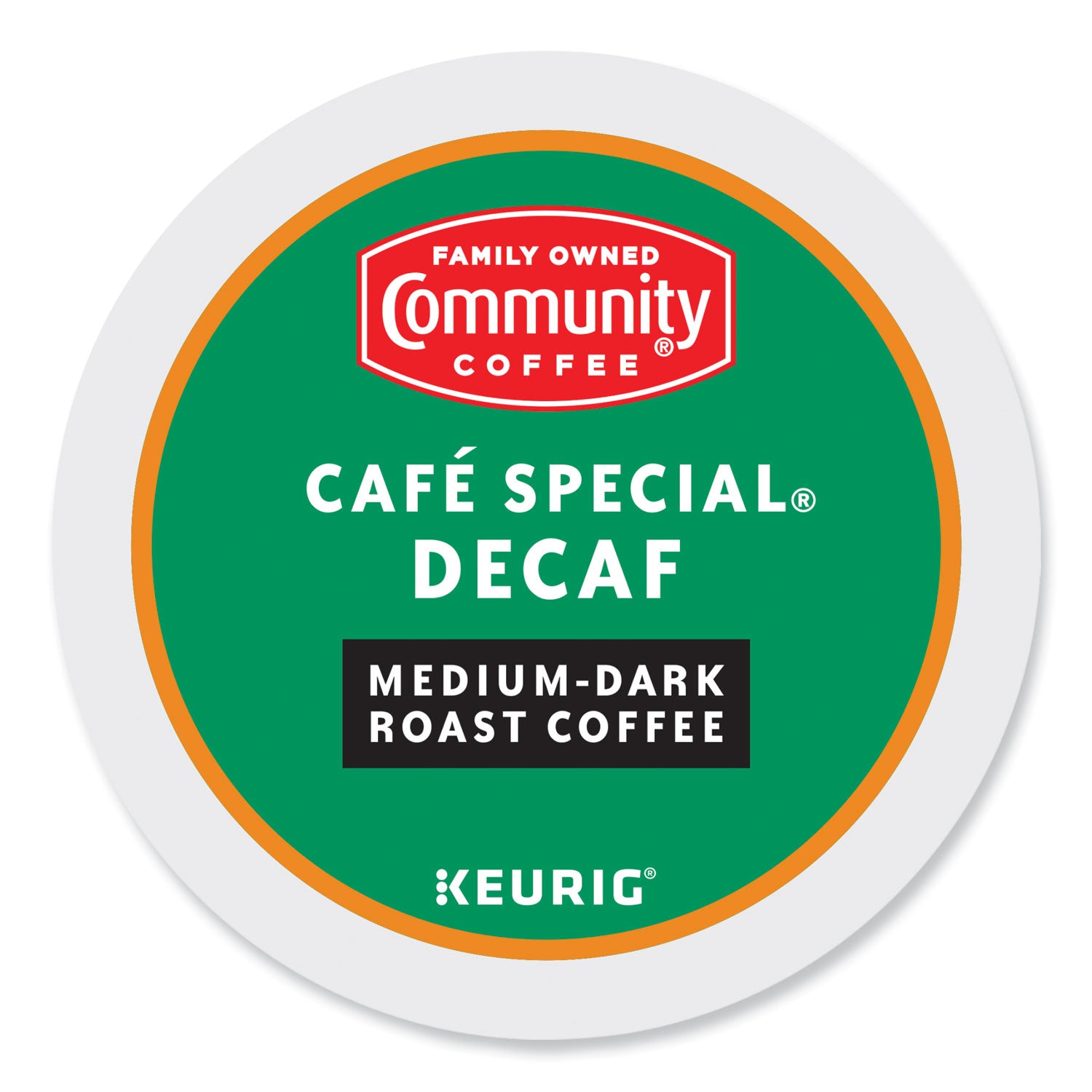 Community Coffee® Cafe Special Decaf K-Cup, 24/Box