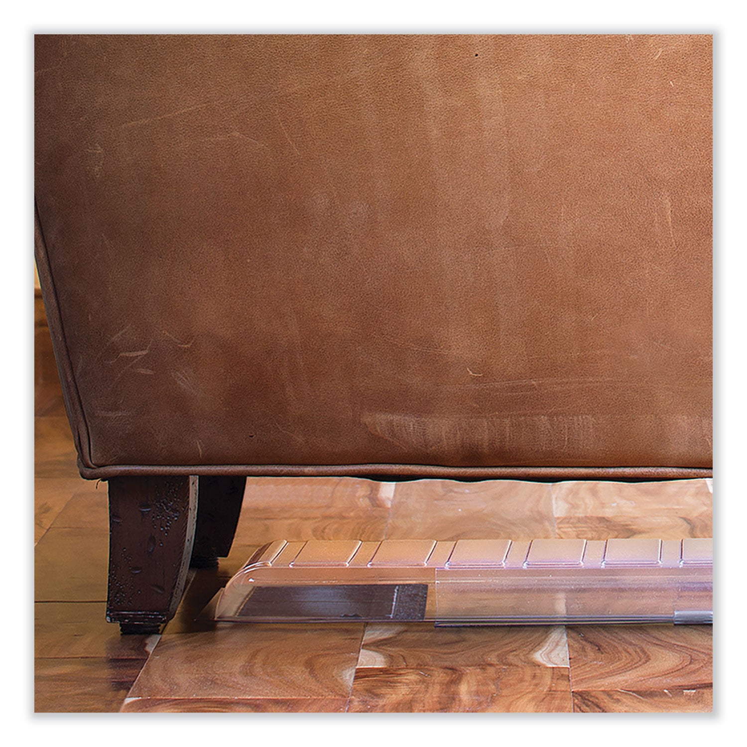 deflecto® Under Furniture Air Deflector, 11 x 20 x 1.25, Clear