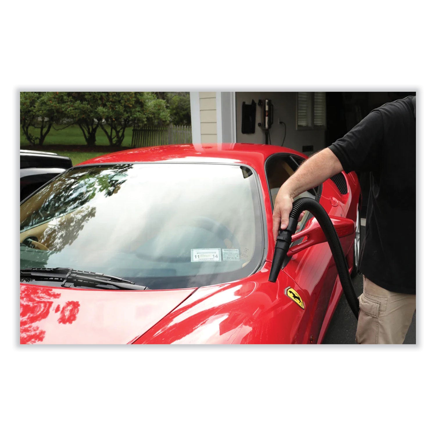 MetroVac Vac 'n Blo Portable Detailing Vacuum/Blower, Black