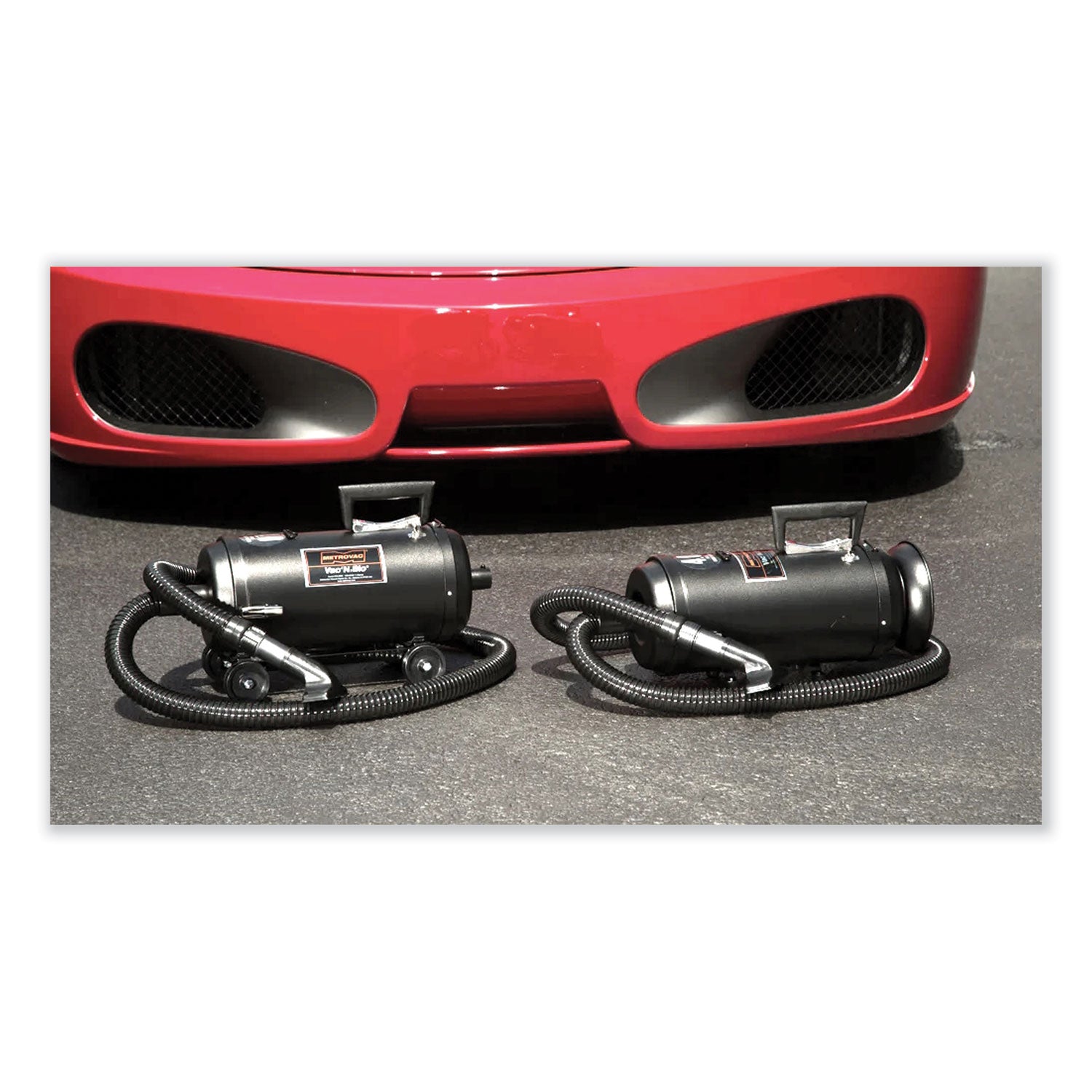 MetroVac Vac 'n Blo Portable Detailing Vacuum/Blower, Black