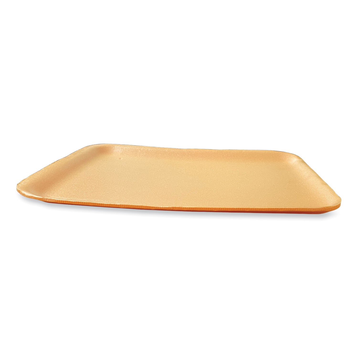GEN Meat Trays, 13.81 x 9.25 x 2.7, Yellow, Foam, 100/Carton