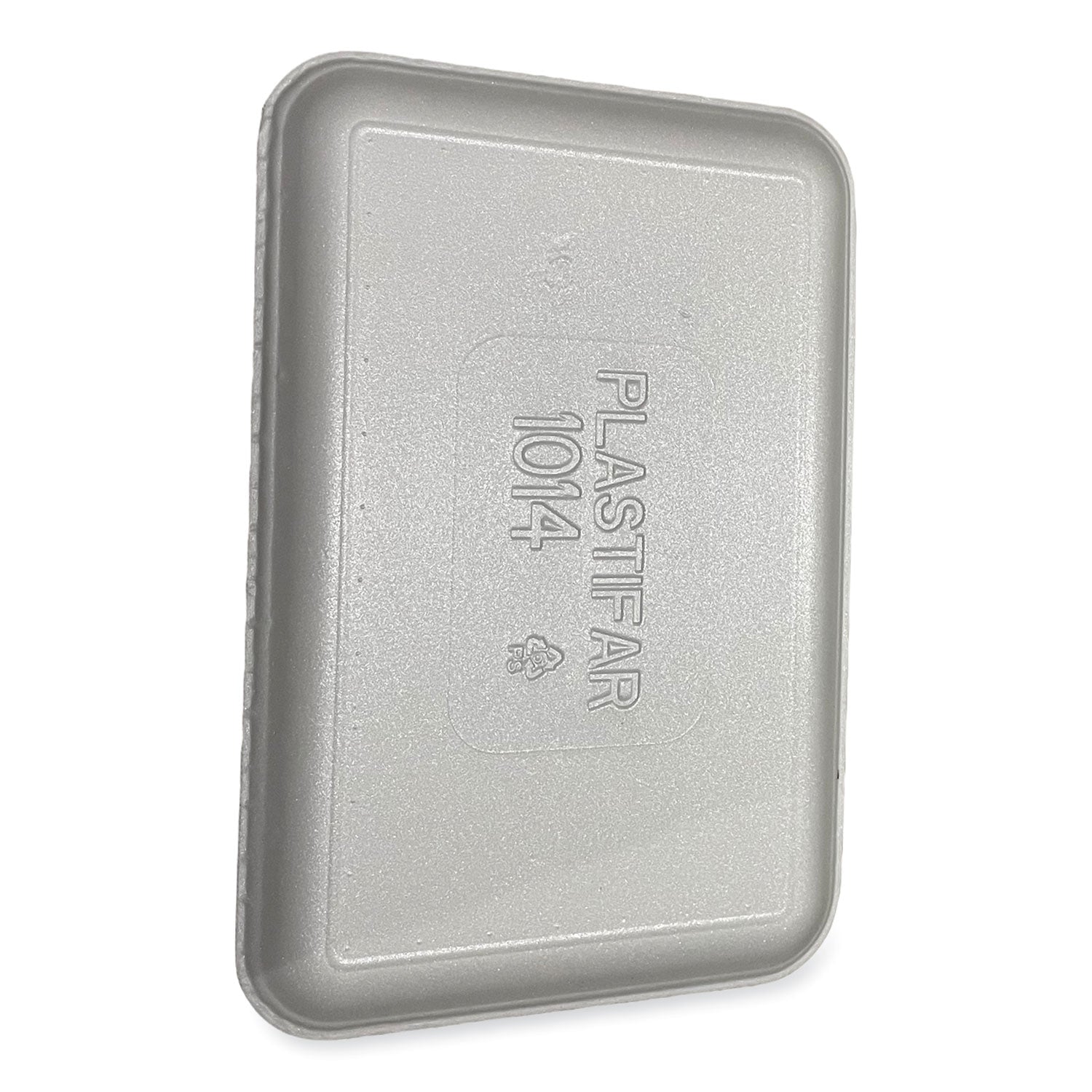 GEN Meat Trays, 13.81 x 9.25 x 0.71, White, Foam, 100/Carton