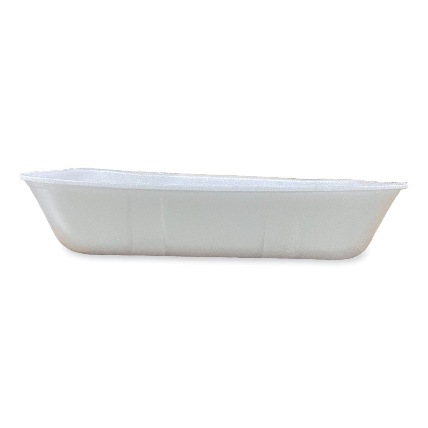 GEN Meat Trays, #20K, 12 x 8.7 x 2.45, White, Foam, 125/Carton