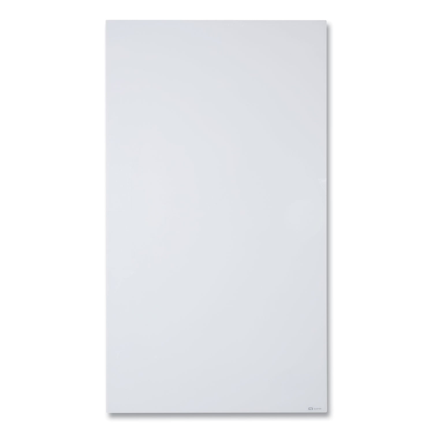 InvisaMount Vertical Magnetic Glass Dry-Erase Boards, 42 x 74, White Surface