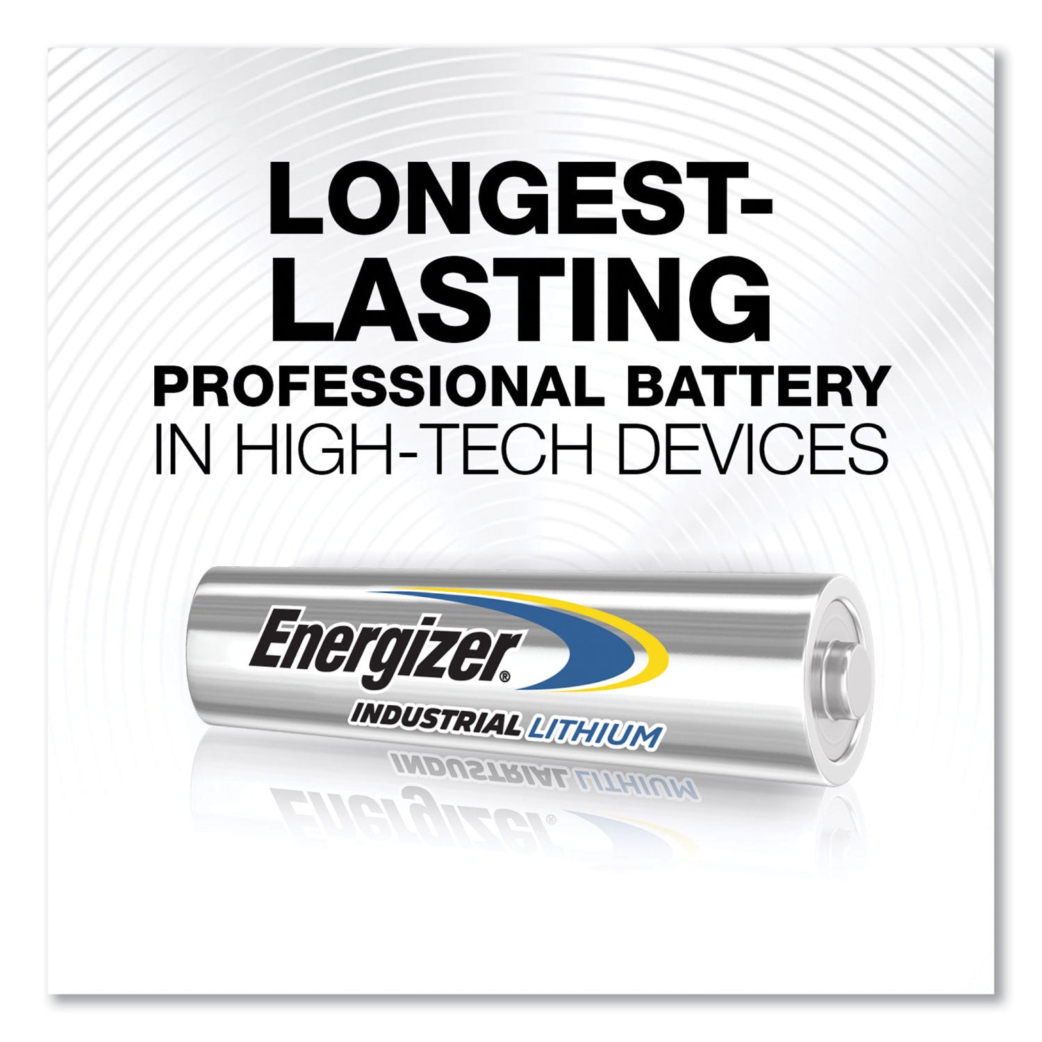 Energizer® Industrial Lithium Aaa Battery, 1.5 V, 4/pack, 6 Packs/box