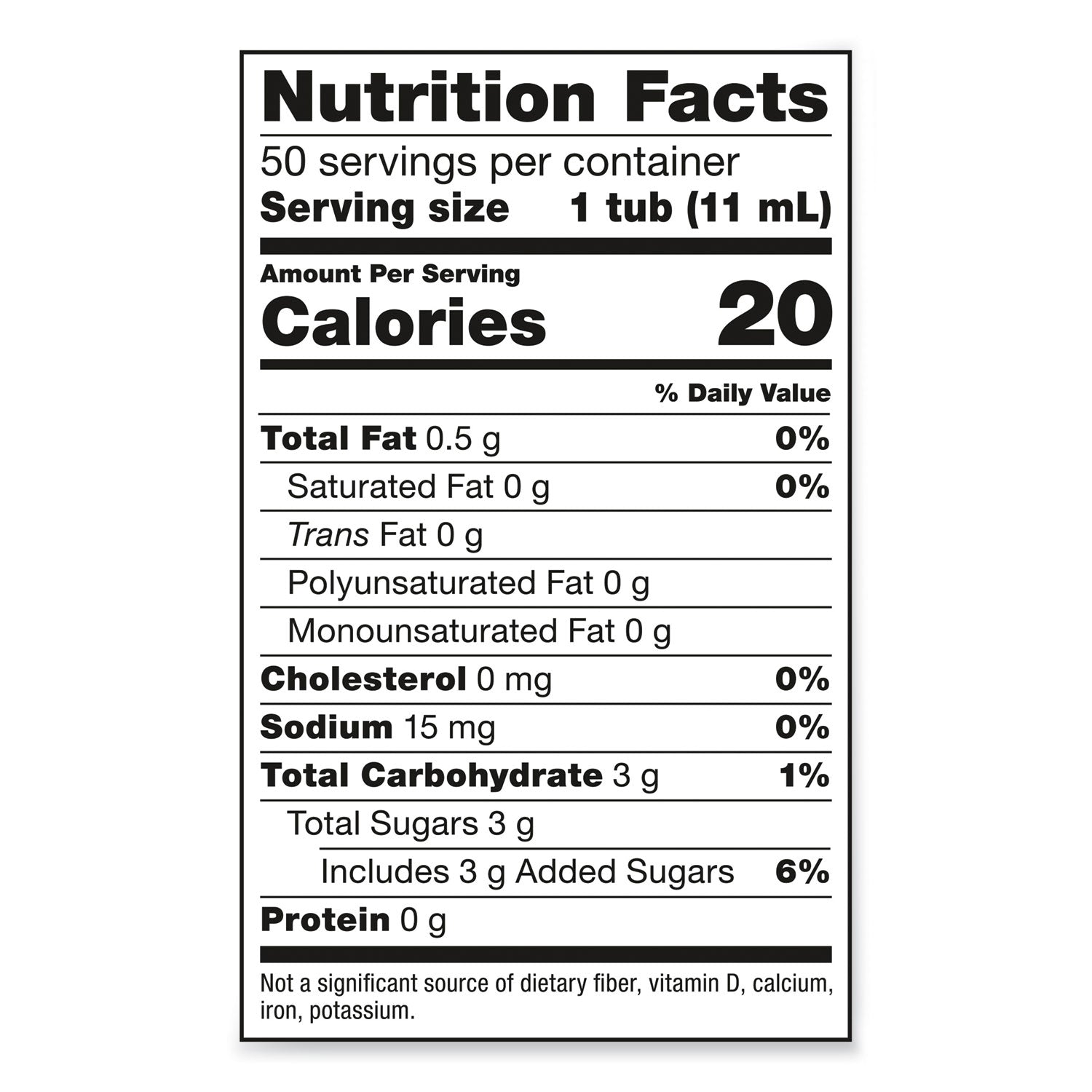 Coffee mate® Plant-Based Almond Milk Non-Dairy Liquid Creamer Singles, Natural Vanilla, 0.38 oz Mini Cups, 50/Box