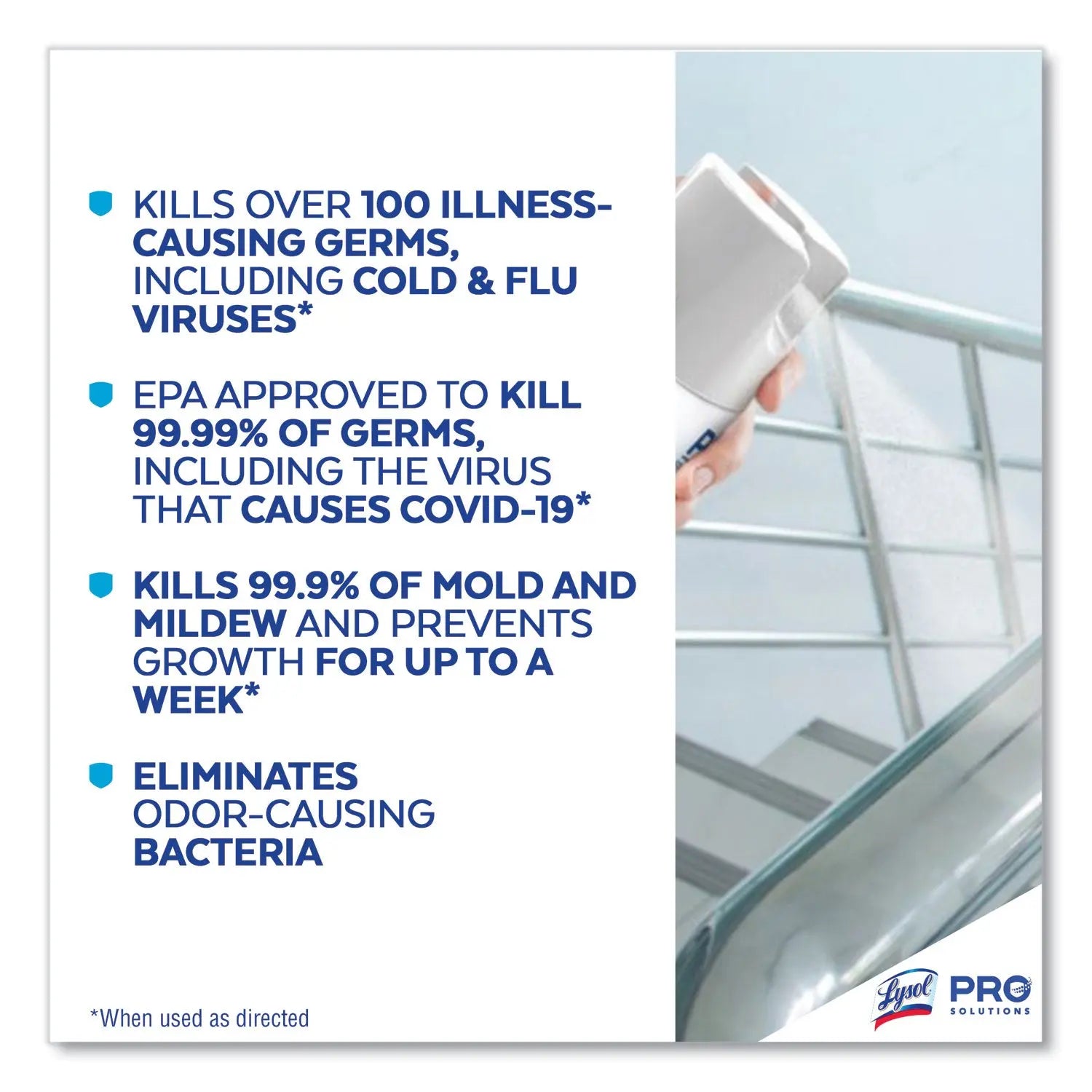 Disinfectant Spray, Spring Waterfall Scent, 19 oz Aerosol Spray LYSOL® Brand Flipcost