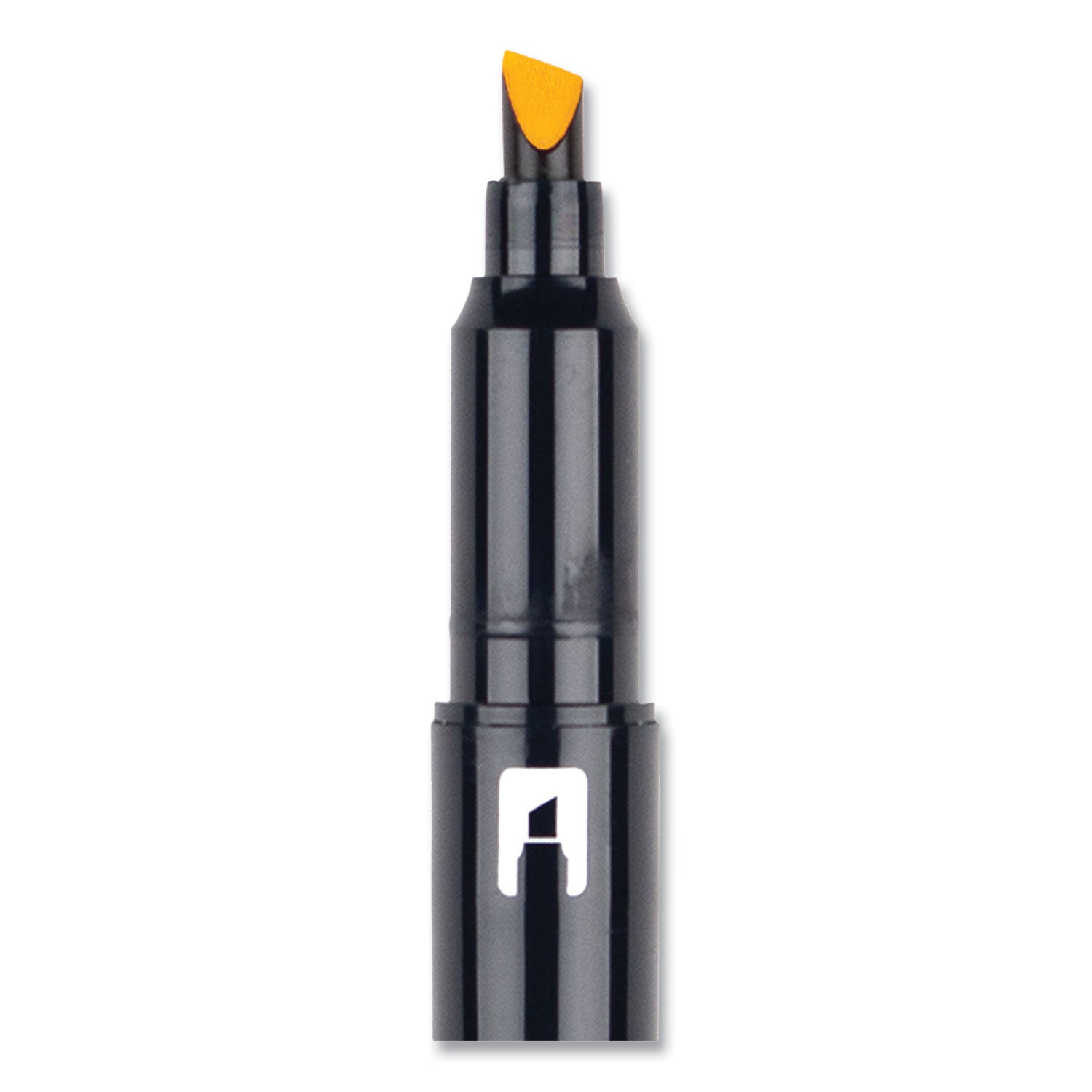 Tombow® Mono® Highlighters, Golden Yellow Ink, Bullet/Chisel Tip, Golden Yellow Barrel, 10/Box