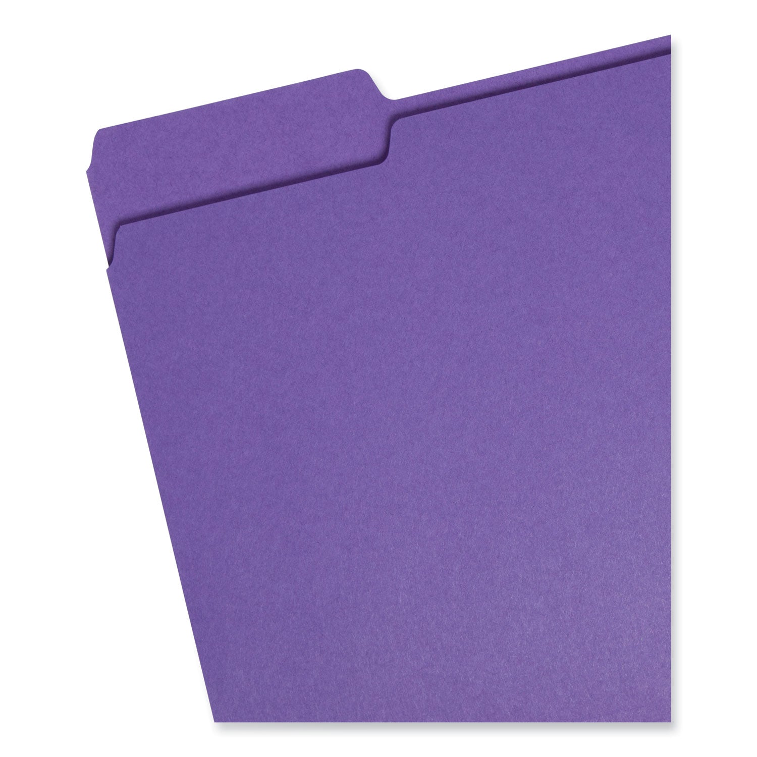 Smead Colored File Folders, 1/3-Cut Tabs: Assorted, Letter Size, 0.75" Expansion, Assorted: Gray/Maroon/Navy/Purple/Teal, 100/Box