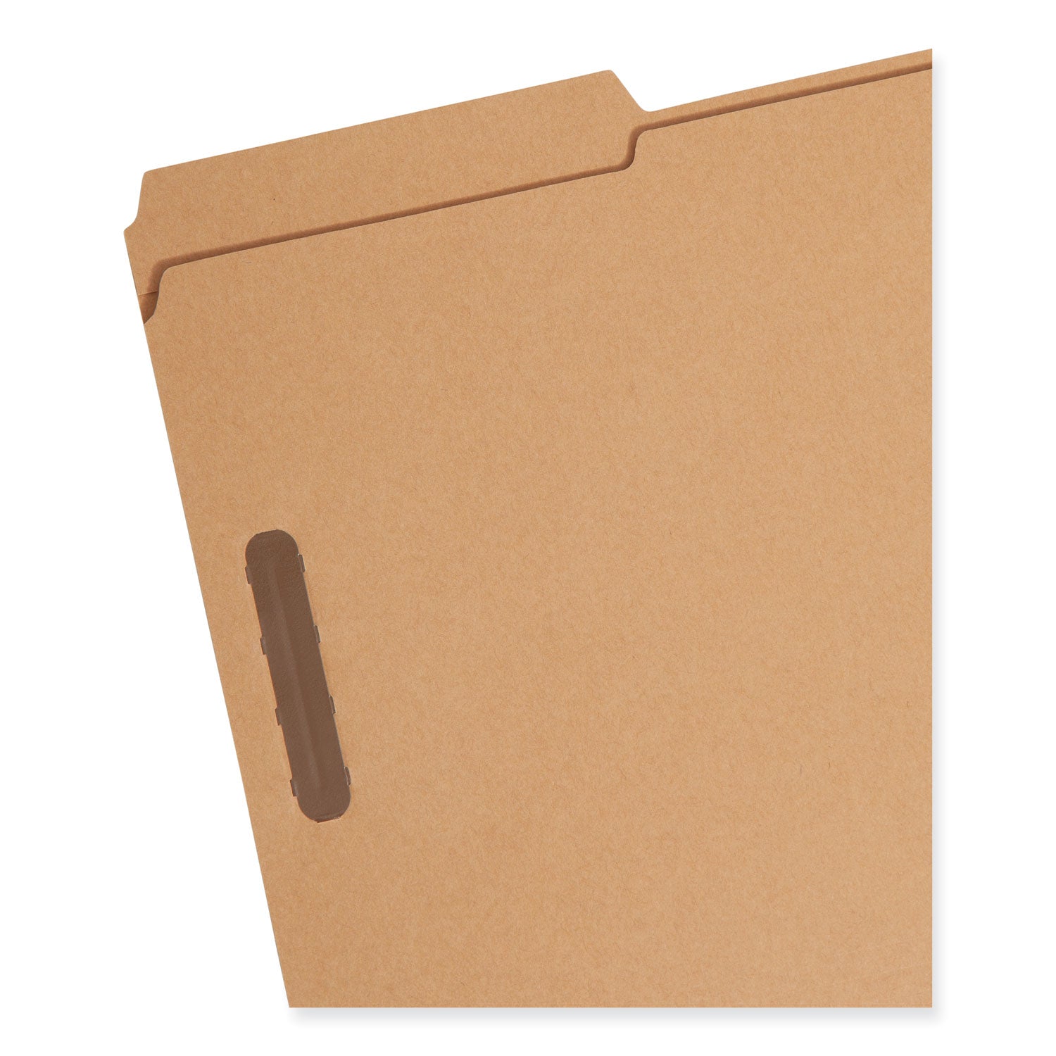 Smead Top Tab Fastener Folders, 1/3-Cut Tabs: Assorted, 0.75" Expansion, 2 Fasteners, Legal Size, Kraft Exterior, 50/Box