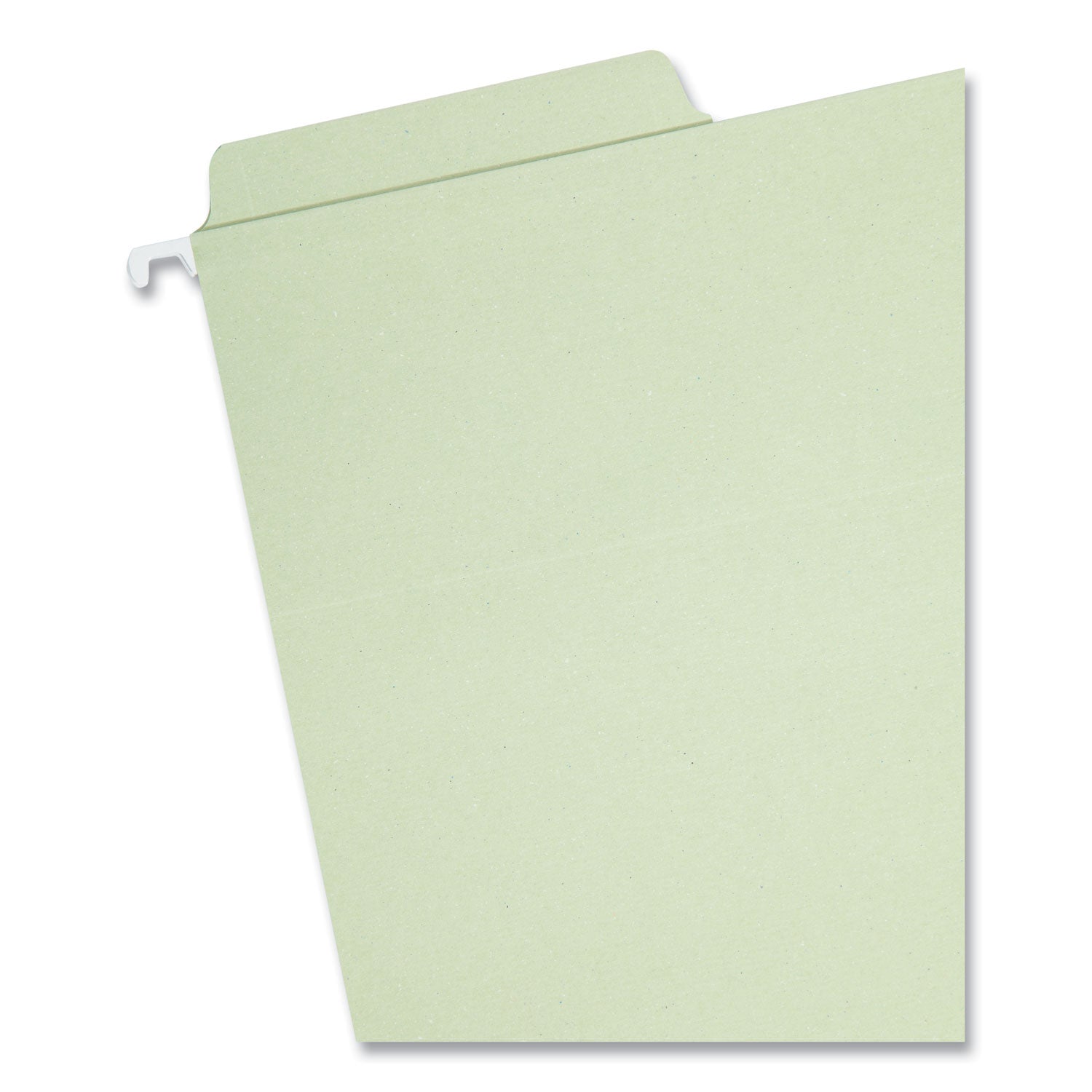 Smead FasTab Hanging Folders, Letter Size, 1/3-Cut Tabs, Moss, 20/Box