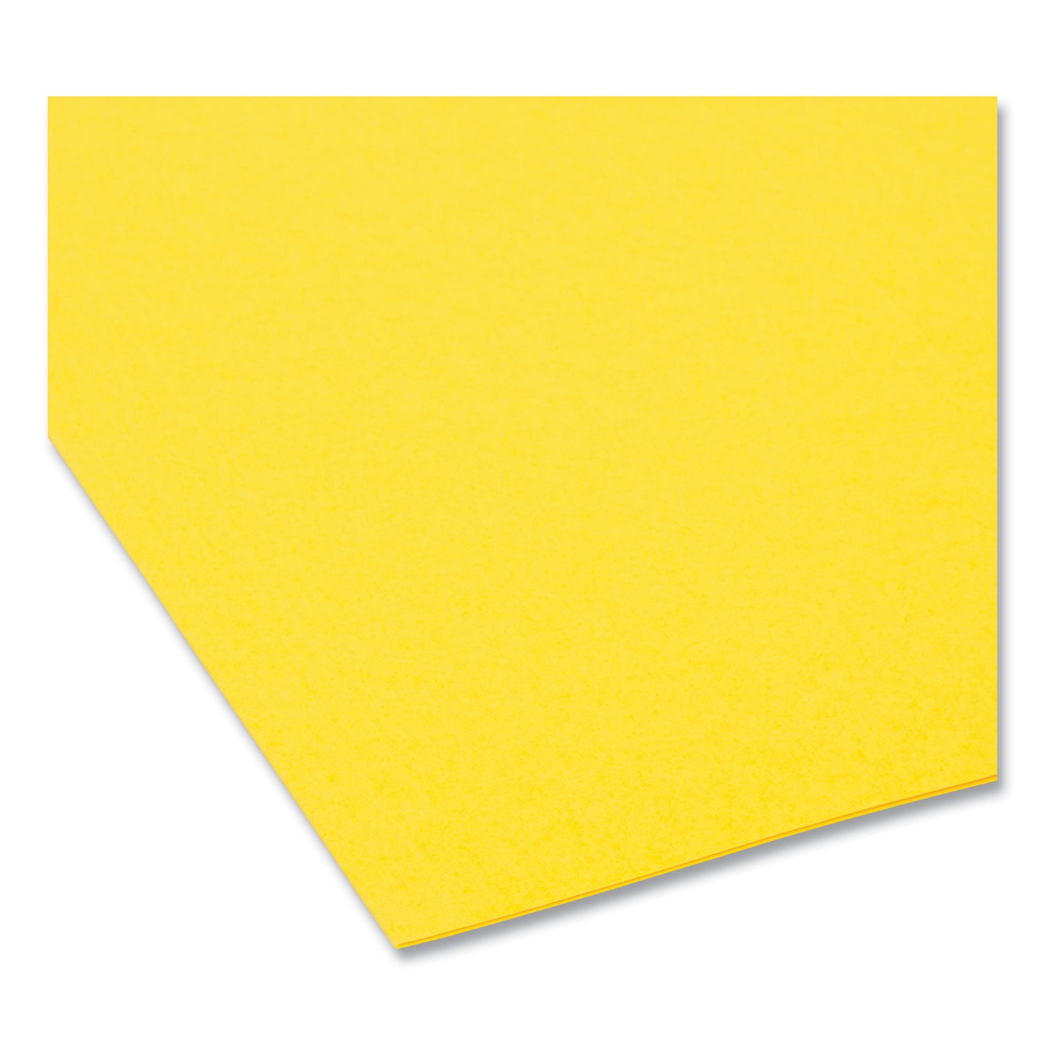 Smead FasTab Hanging Folders, Letter Size, 1/3-Cut Tabs, Yellow, 20/Box