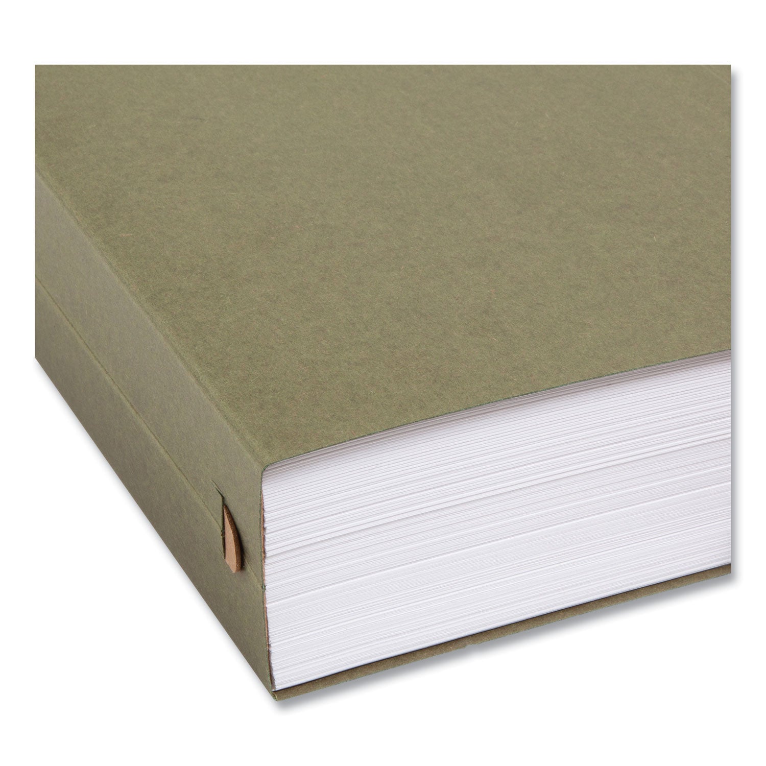 Smead Box Bottom Hanging File Folders, 2" Capacity, Legal Size, Standard Green, 25/Box