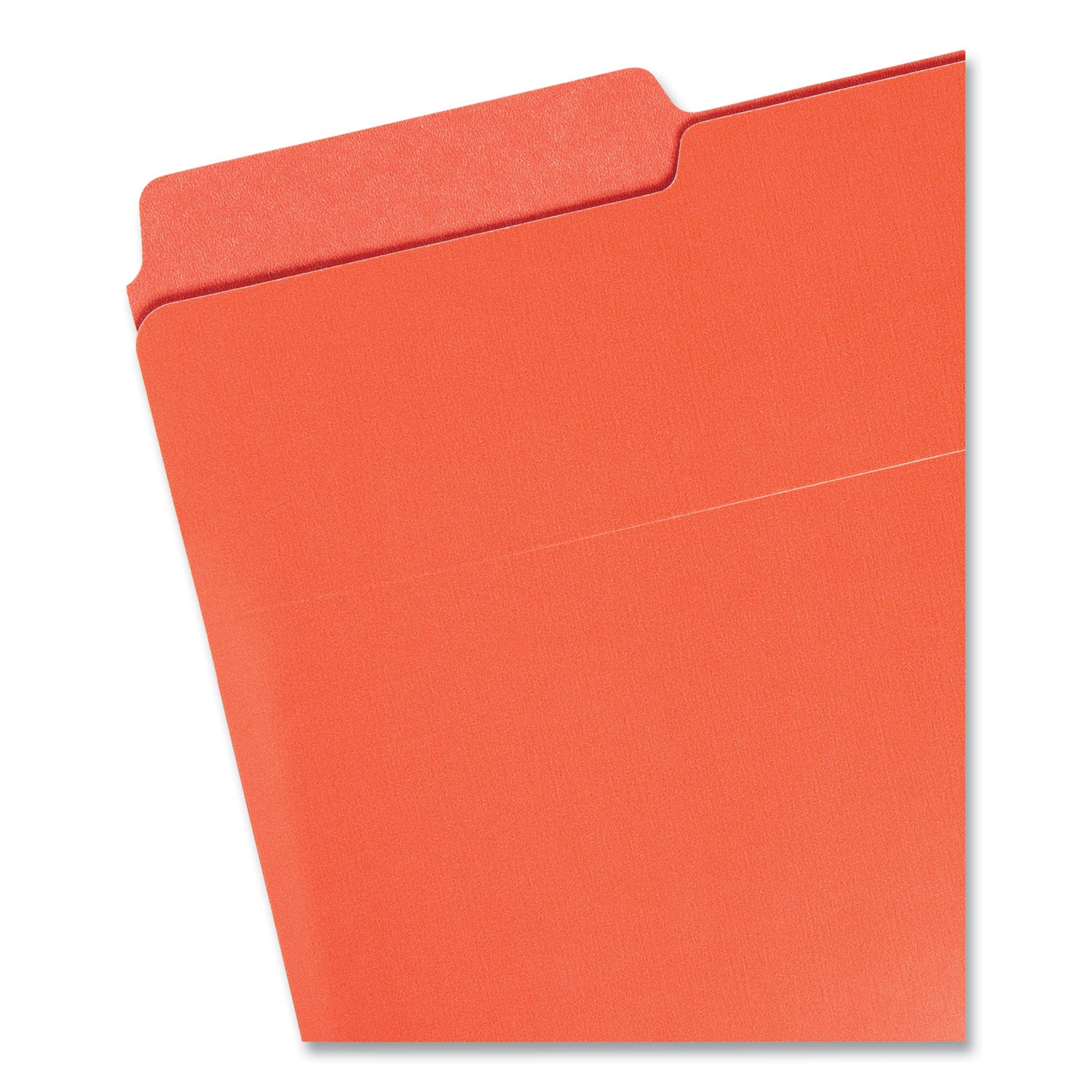 Smead Organized Up Heavyweight Vertical File Folders, 1/2-Cut Tabs, Letter Size, Assorted: Fuchsia/orange/peridot Green, 6/pack