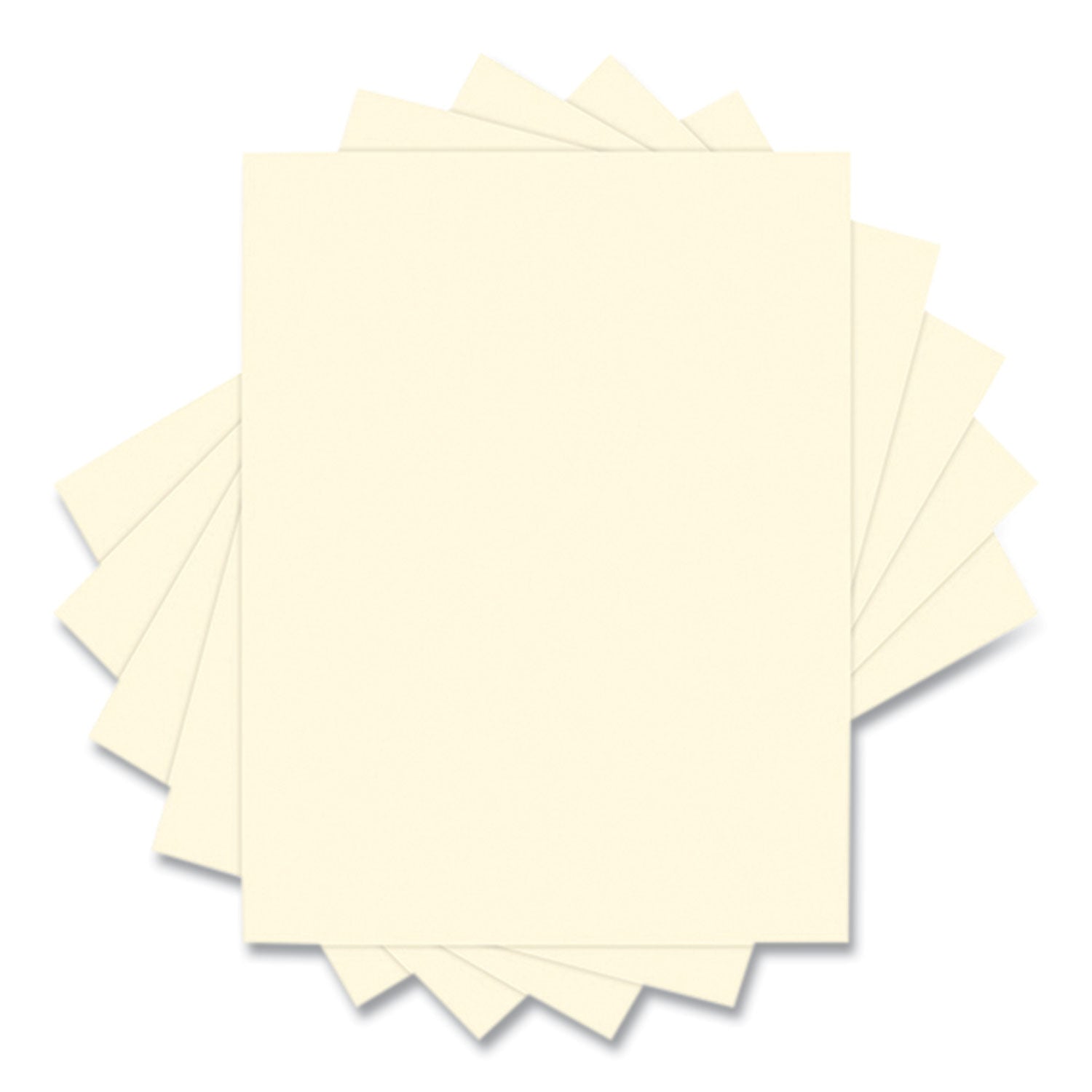 Lettermark™ 30% Recycled Colored Paper, 20 lb Bond Weight, 8.5 x 11, Ivory, 500/Ream