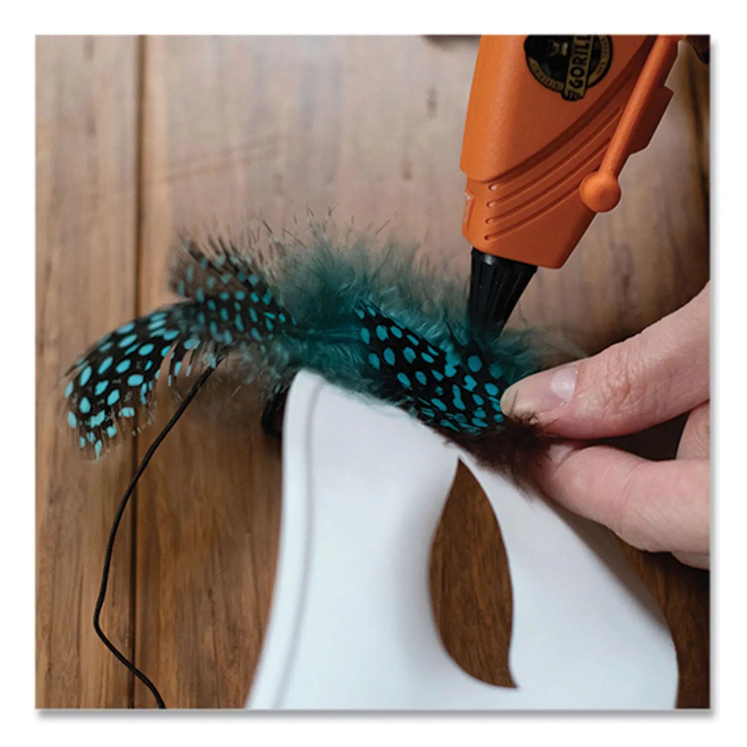 Hot Glue Sticks, 0.43" dia x 4", Dries Clear, 45/Pack Gorilla® Flipcost