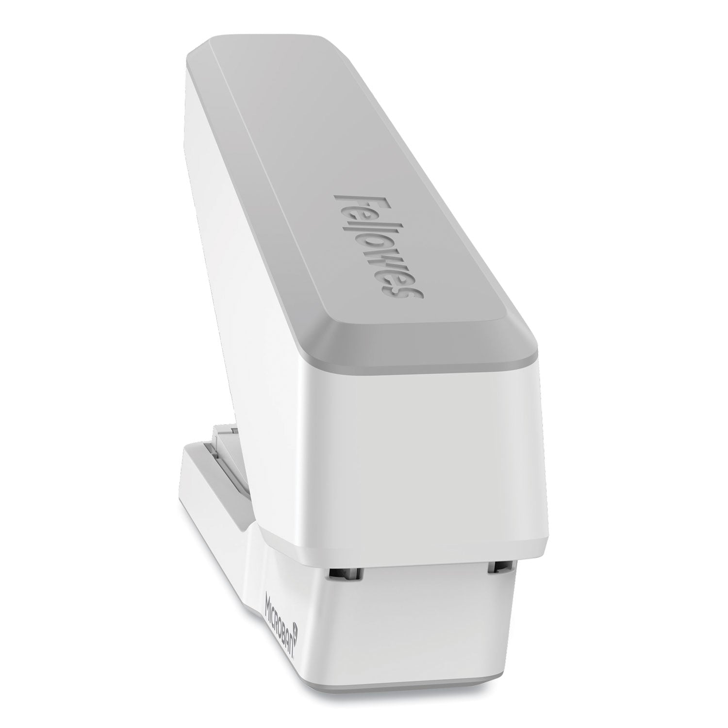 Fellowes® LX870 EasyPress Stapler with Antimicrobial Protection, 40-Sheet Capacity, Gray/White